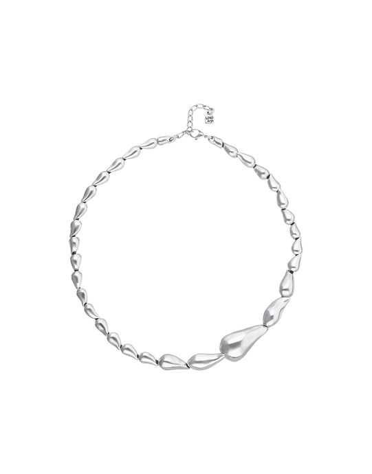 Necklace with linked drops