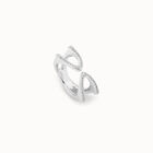 open Ring with topaz