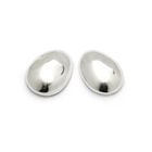 Oversized Teardrop Stud Earrings