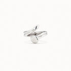 Ring with three organic shapes