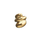 Rounded spiral ring