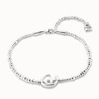 Short necklace with pearl