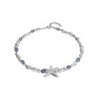 Necklace with crystals and big starfish