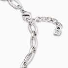 Short oval link chain necklace