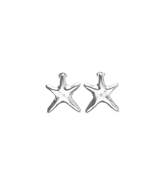 Medium starfish-shaped earrings