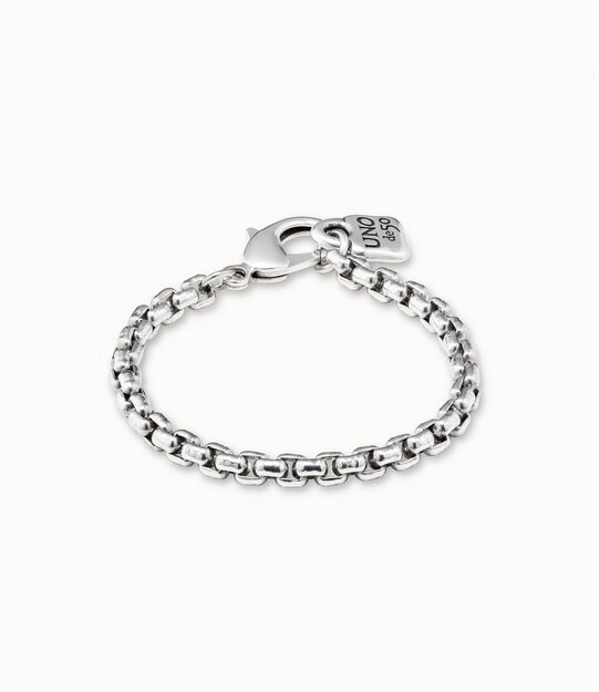 Pulsera flexible bañada en plata de ley
