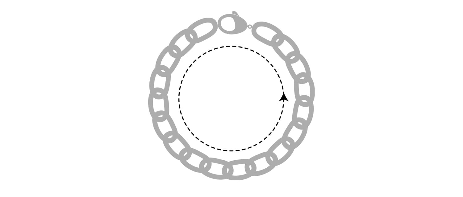 Pulseras hombre - Size Guide