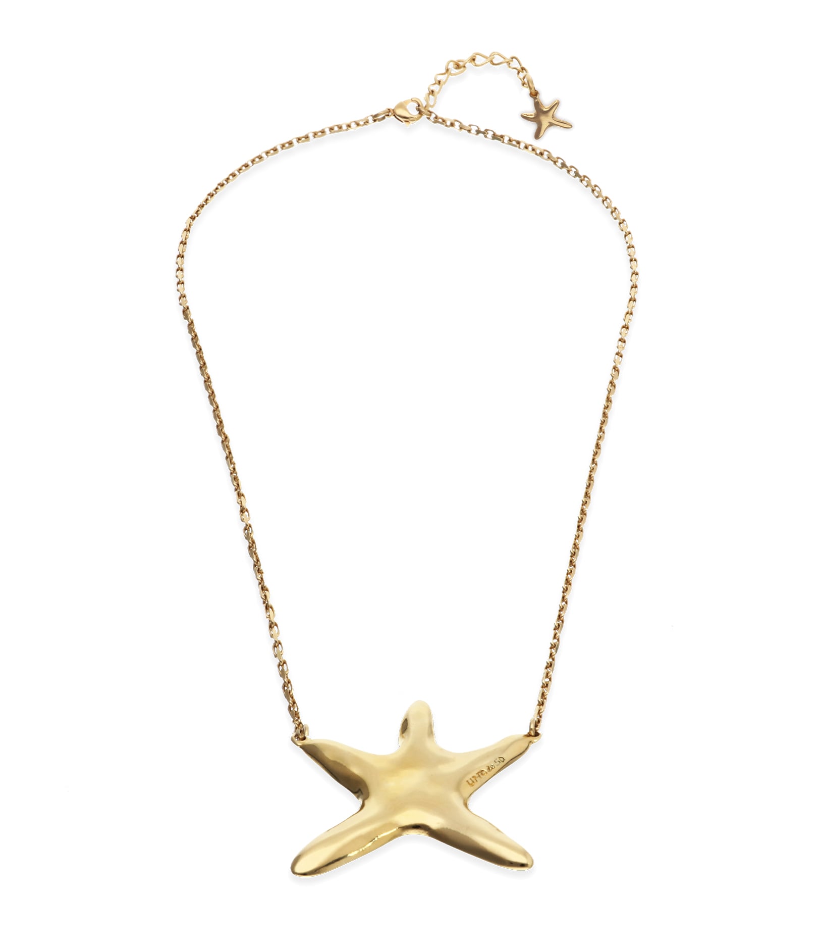 Long necklace with starfish