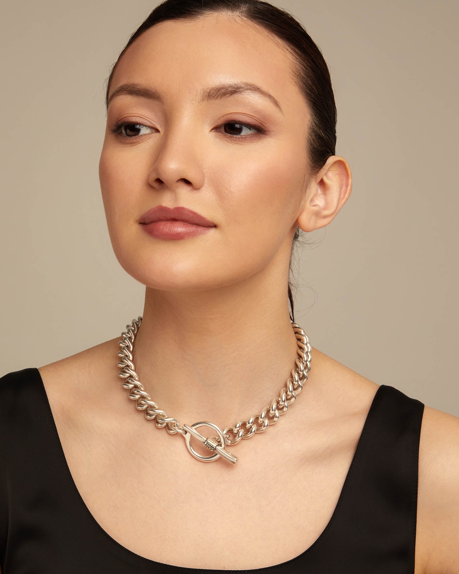 Emmett Necklace Silver Plated Silver main image 0