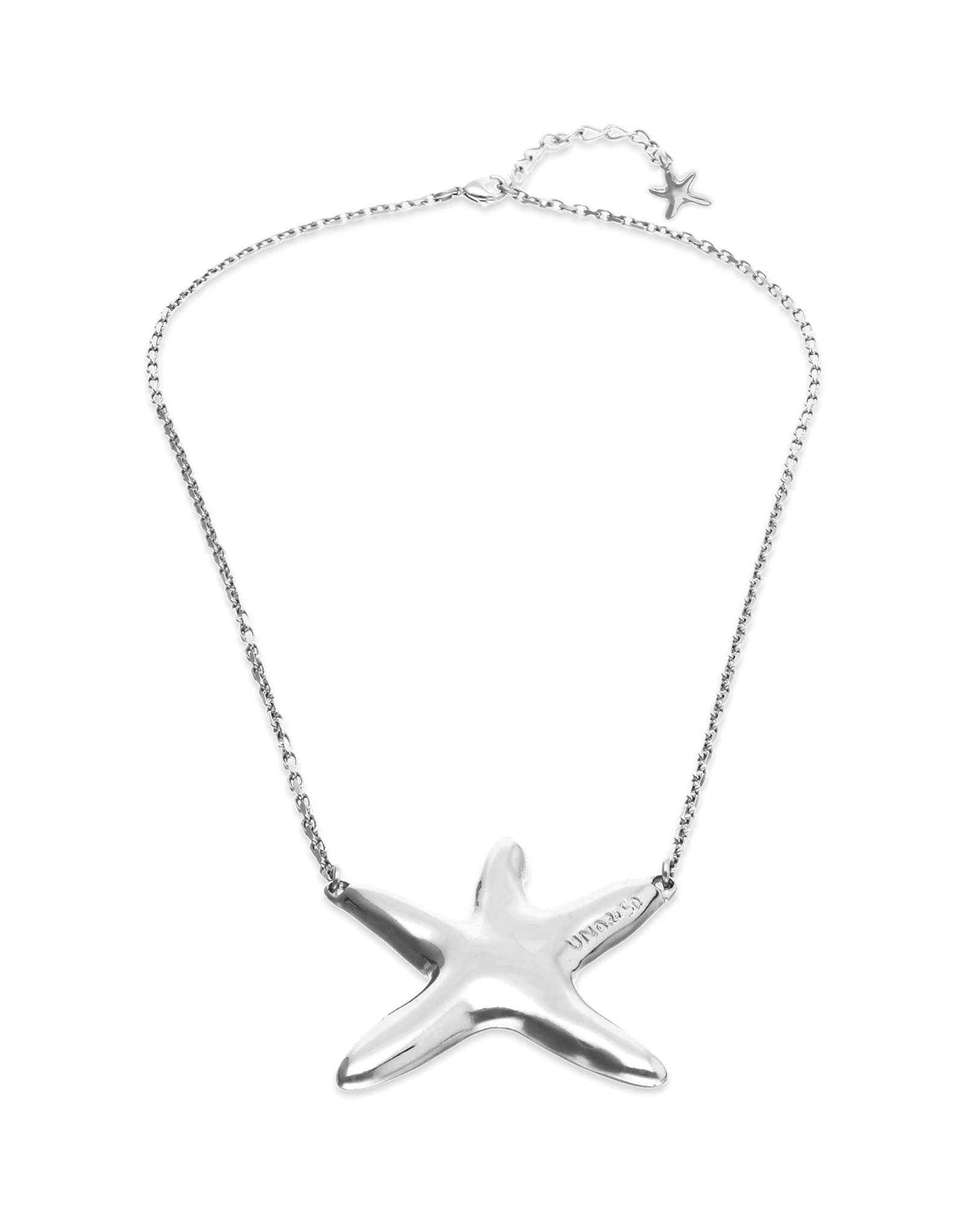 Medium necklace with starfish