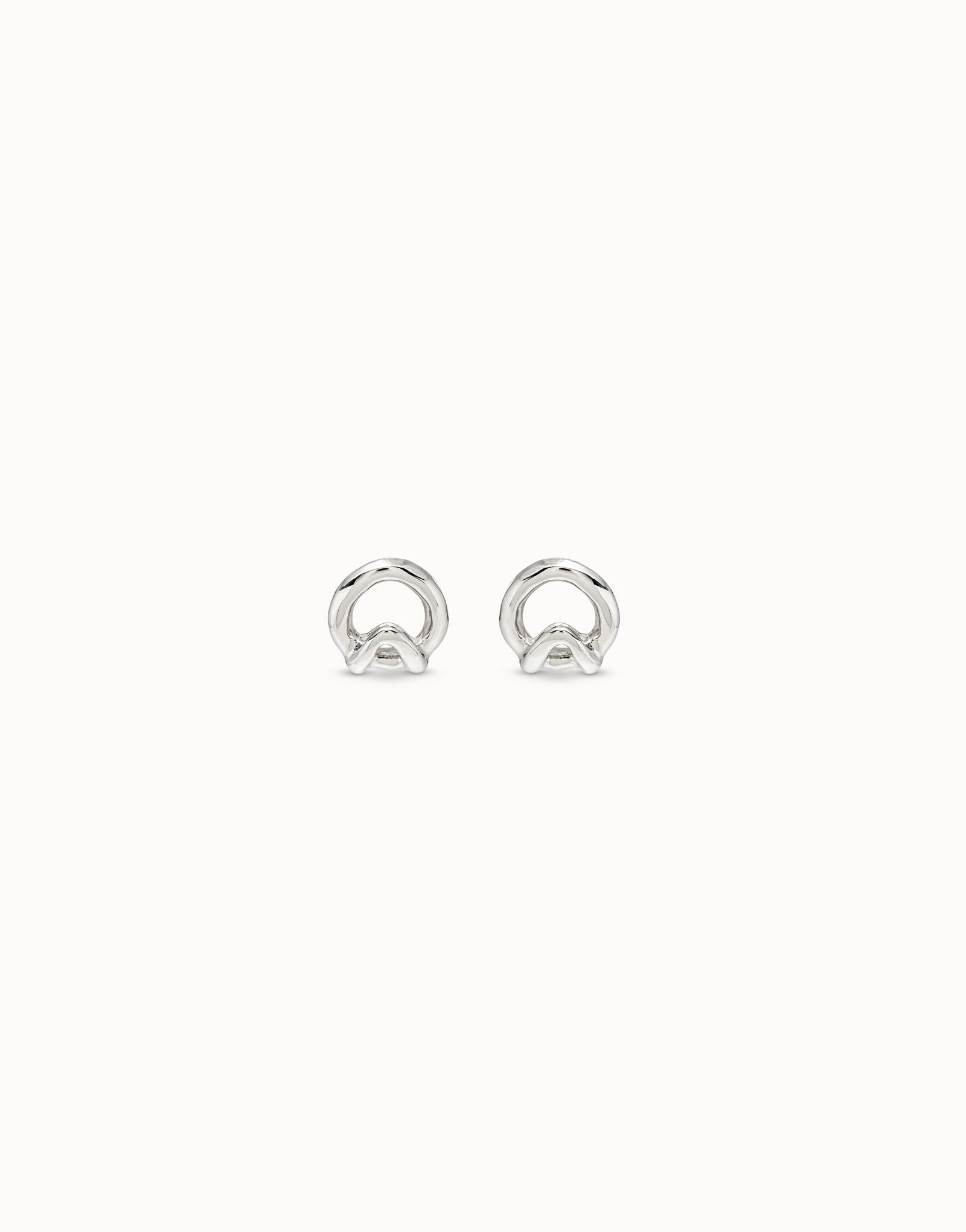 Gretchen Oval Circle Earrings Brass (Gold) – INK+ALLOY, LLC
