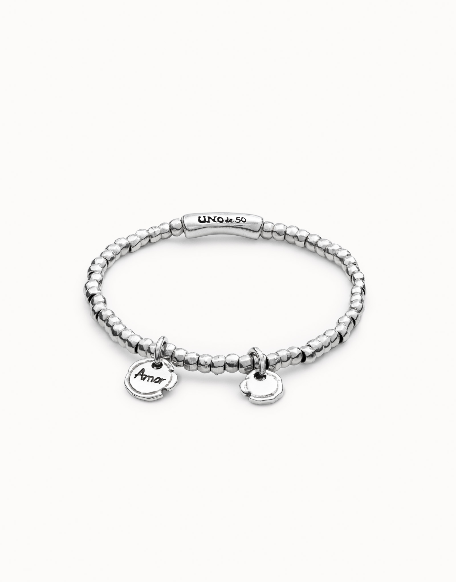 Sterling silver-plated bracelet, Silver, large image number null