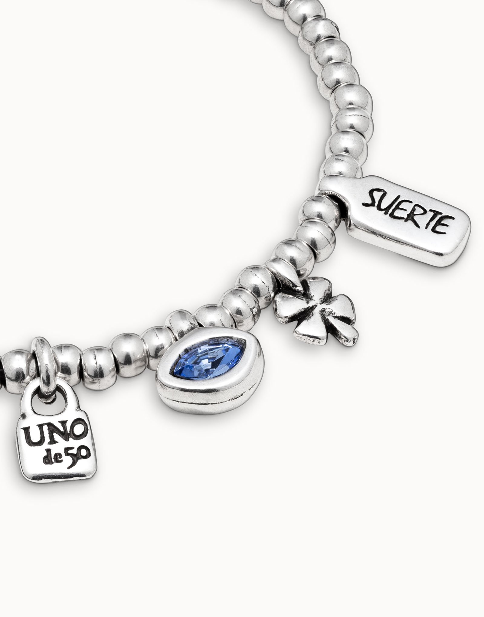 Bracelet I´m waiting 4 U Blue | UNOde50