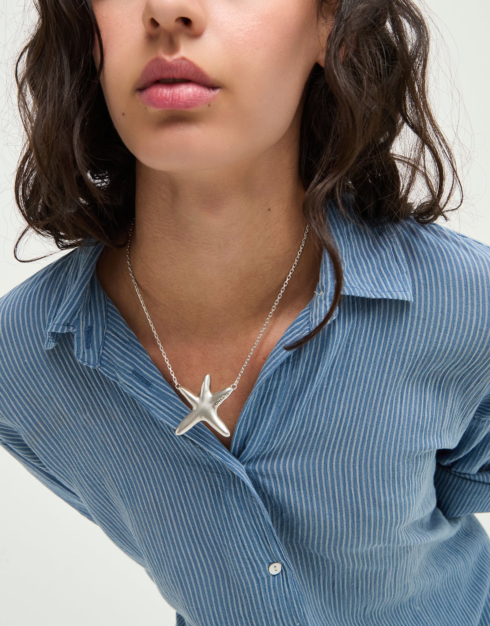 Medium necklace with starfish