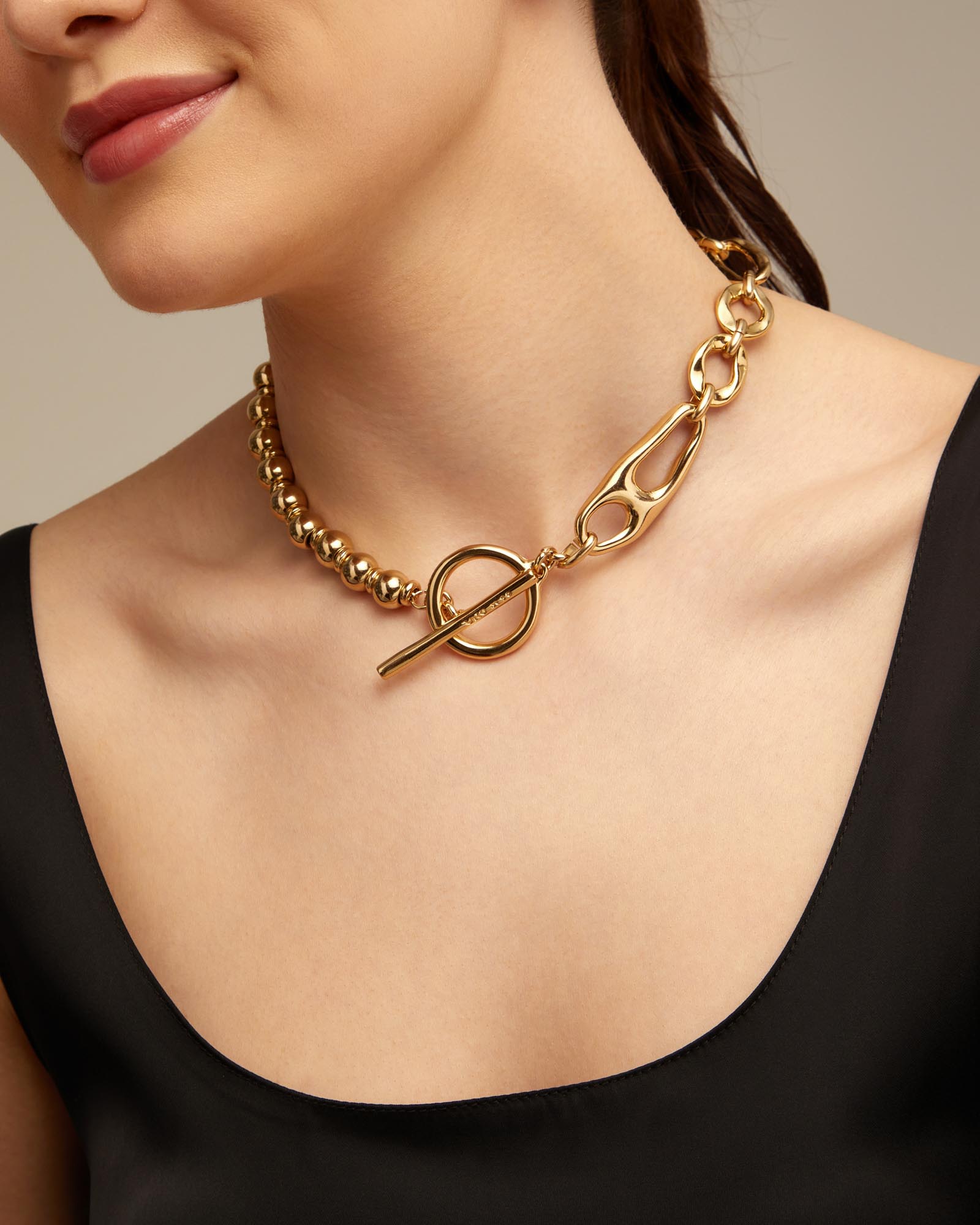 Collar Cheerful, Dorado, large image number null