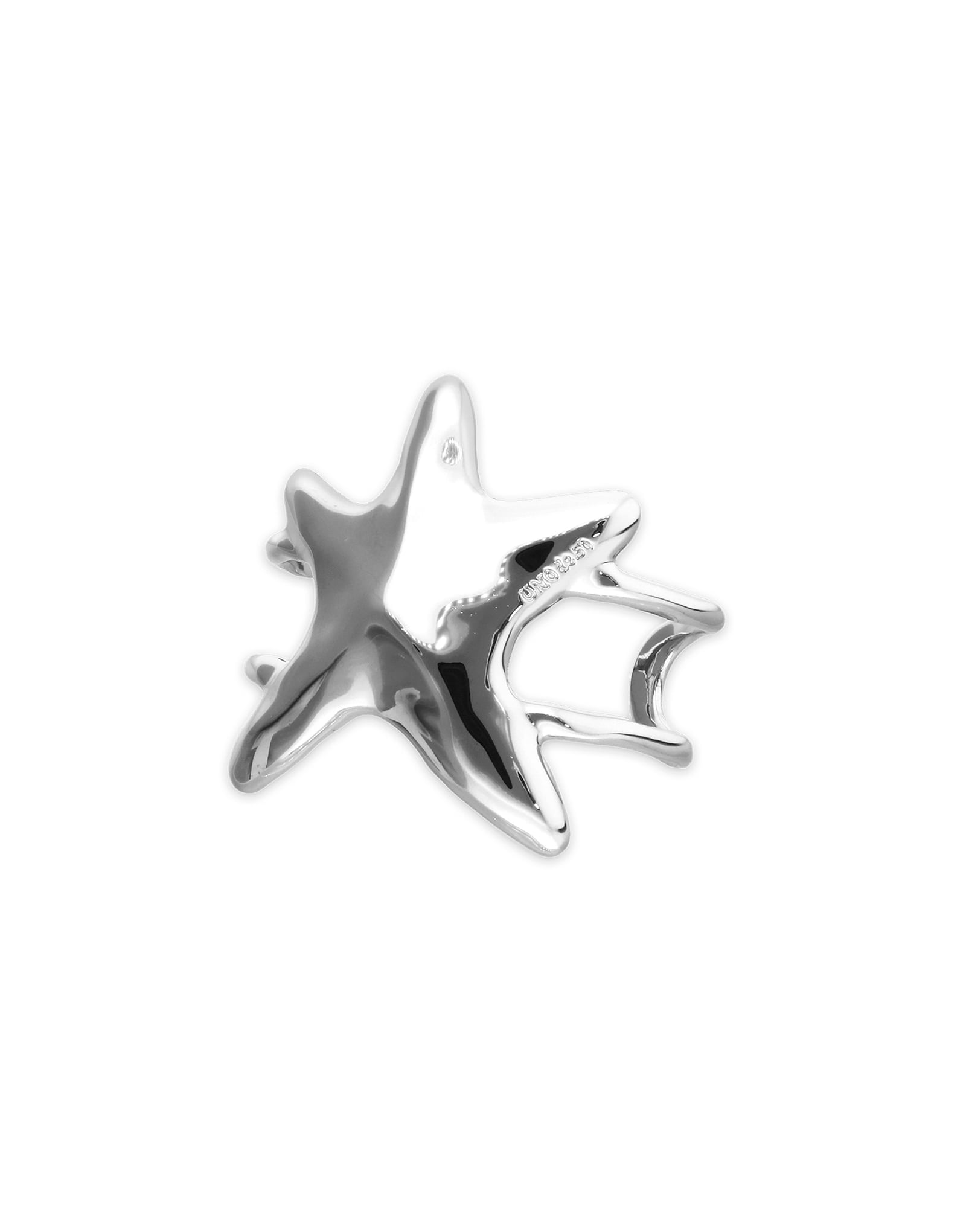Doble bangle bracelet with starfish