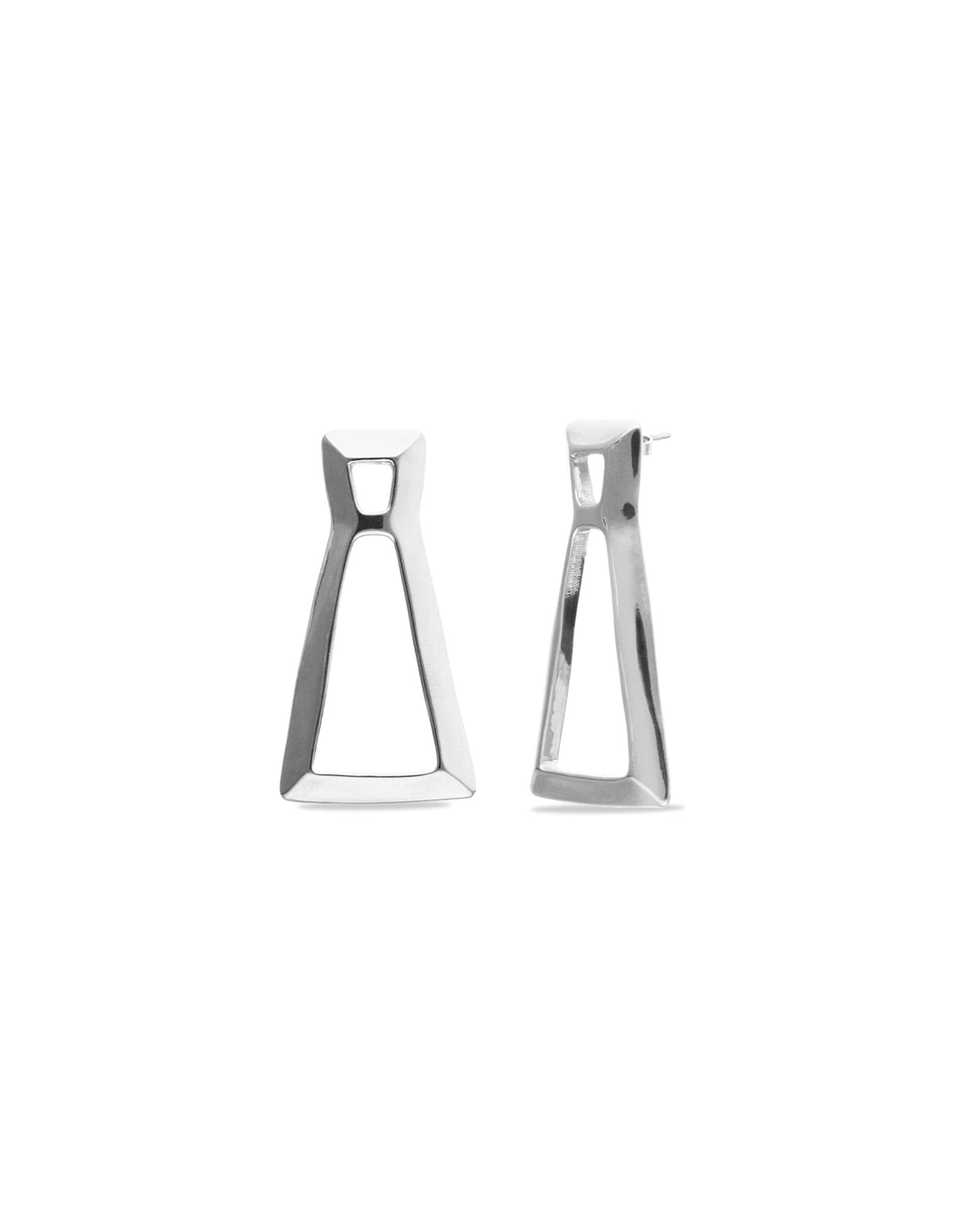 Triangular earrings