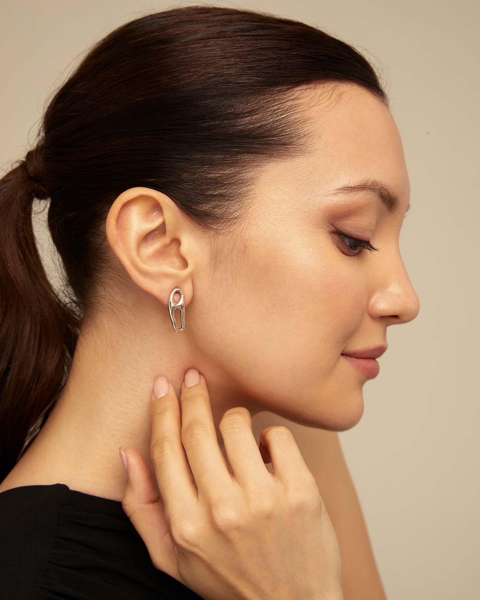 Pendientes Cheerful, Plateado, large image number null