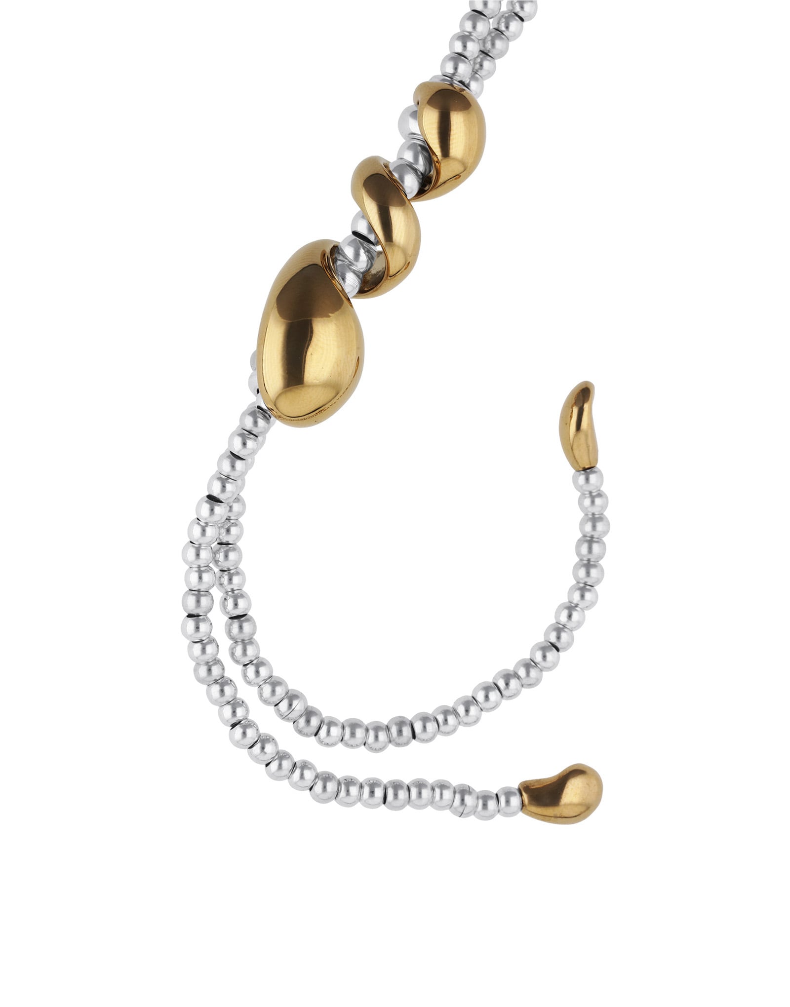 Long beaded necklace