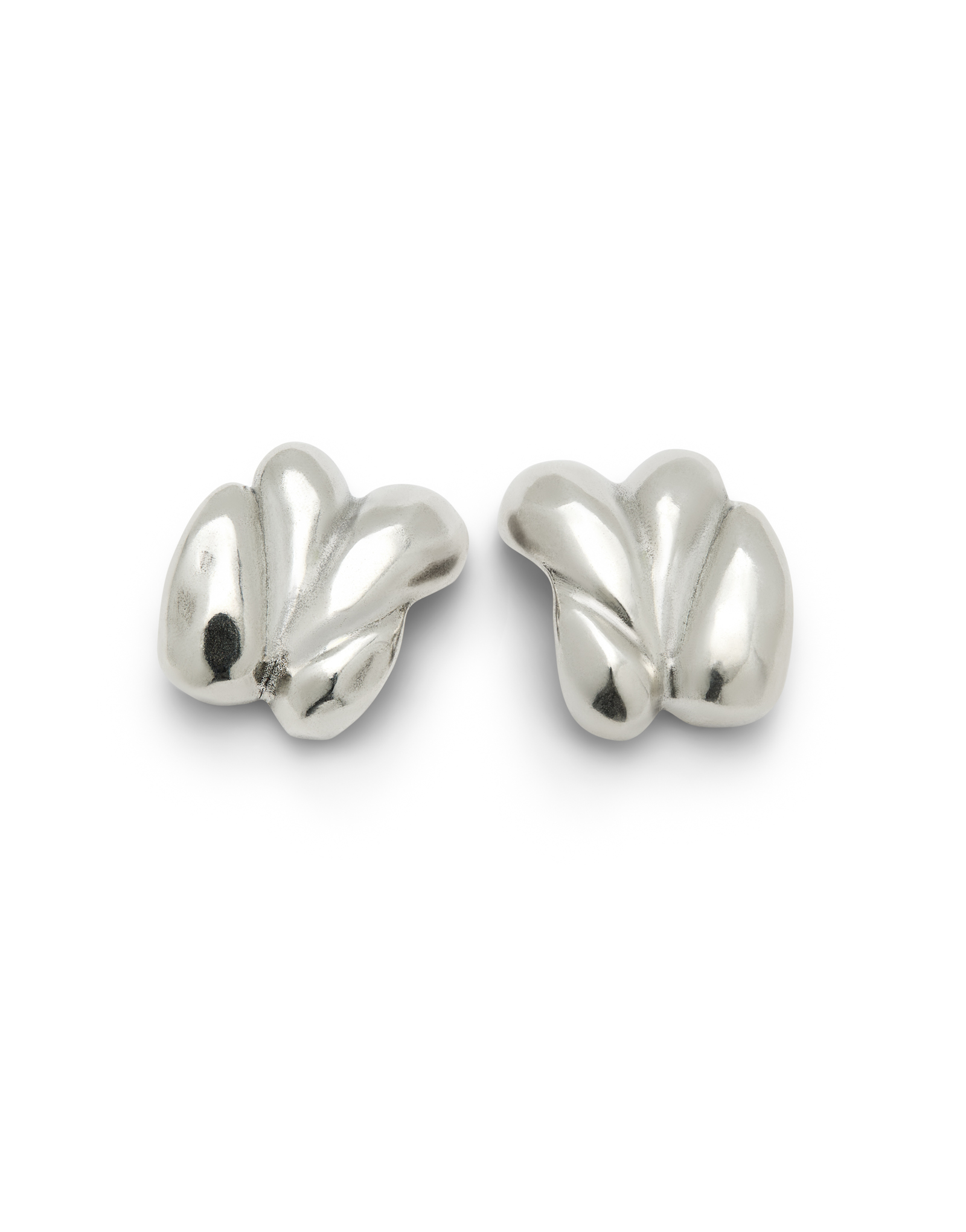 Teardrop Cluster Stud Earrings