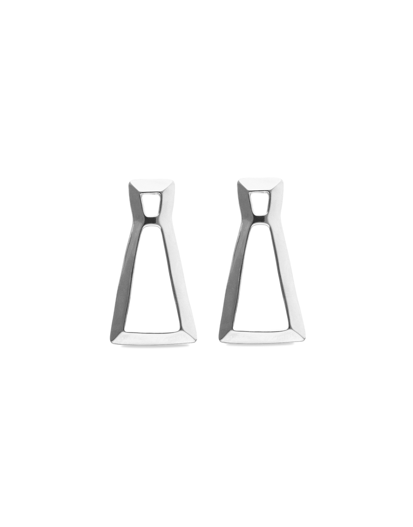 Triangular earrings