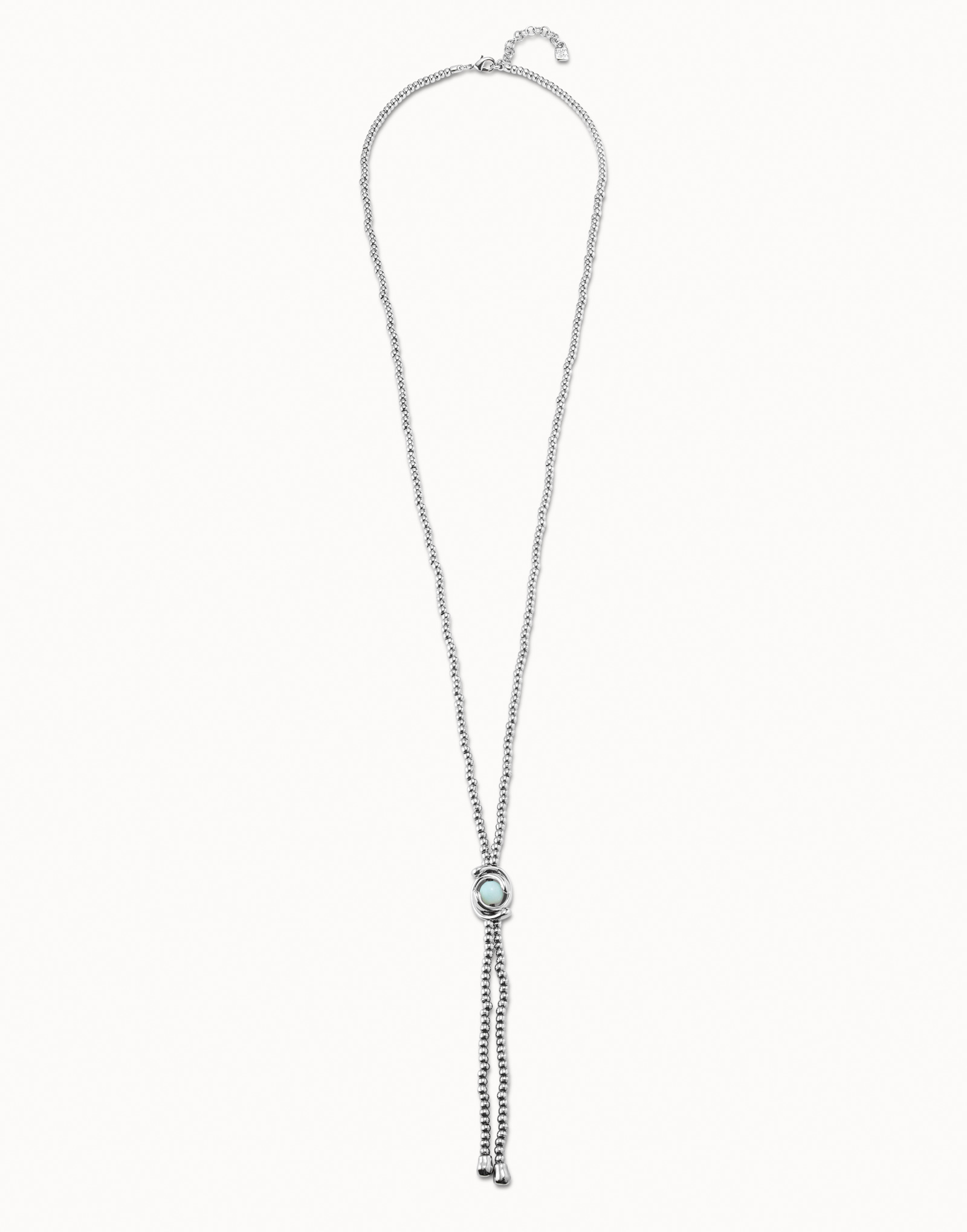 Collier little moon, Argent, large image number null