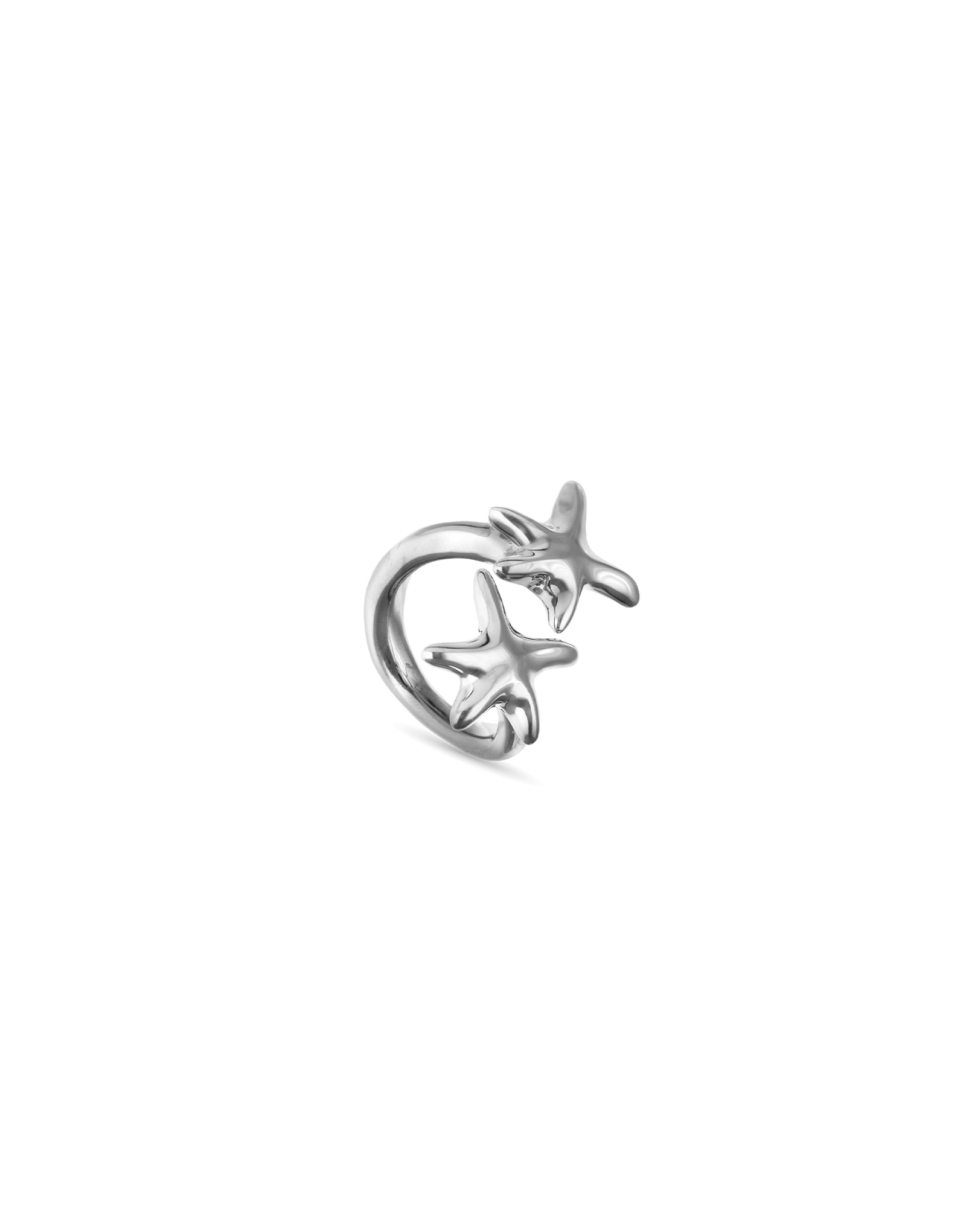 Intertwined starfish ring