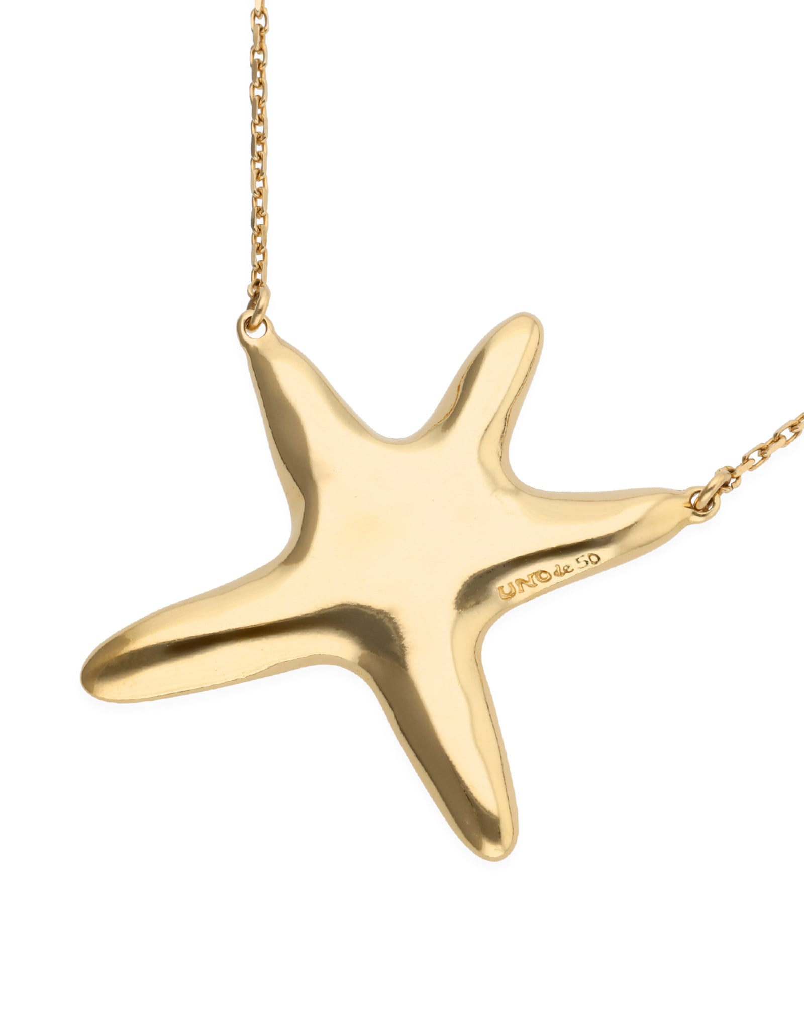 Medium necklace with starfish