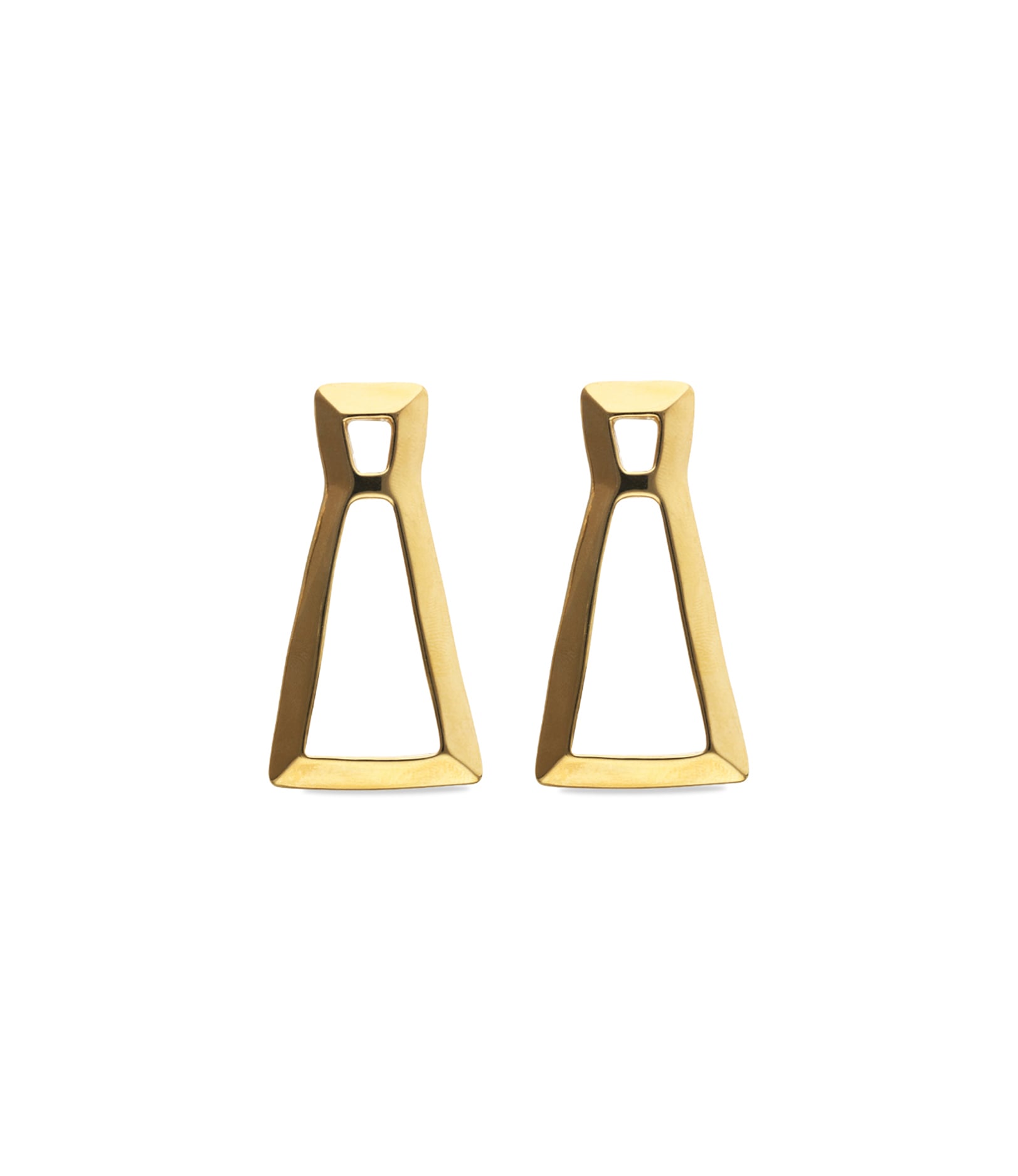 Triangular earrings