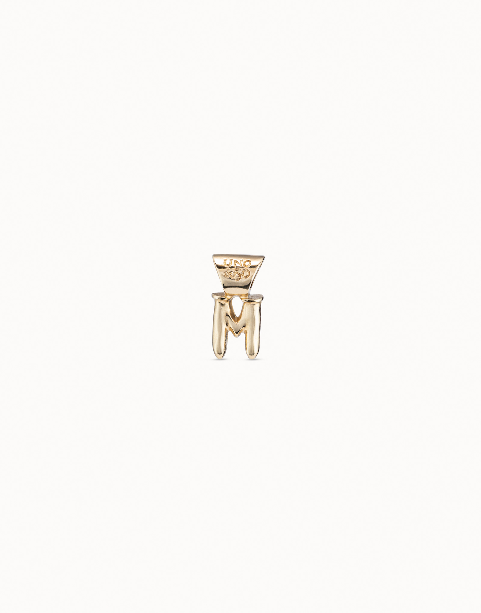 18K gold-plated Personalization collection charm, Golden, large image number null