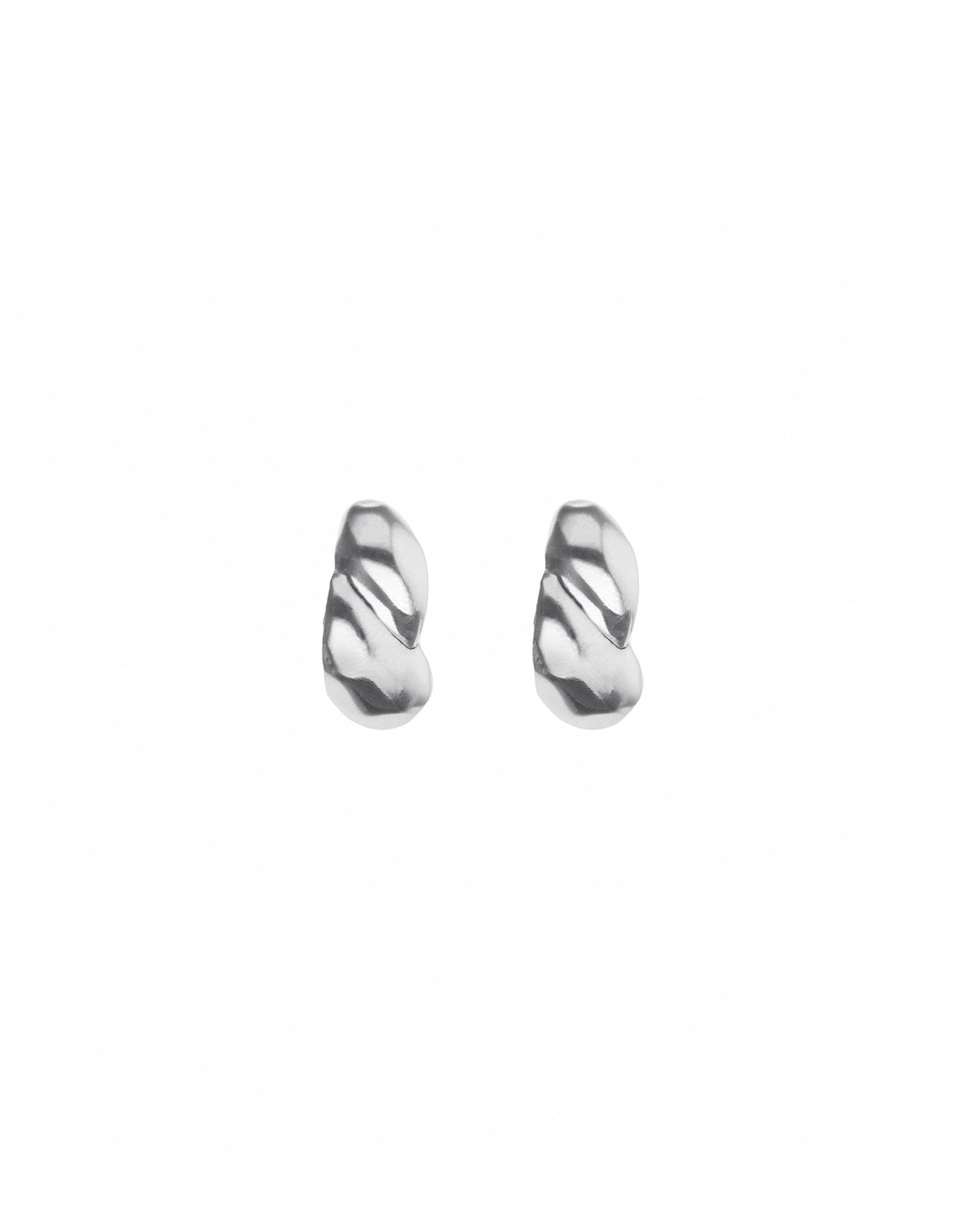 Chunky Twisted Stud Earrings
