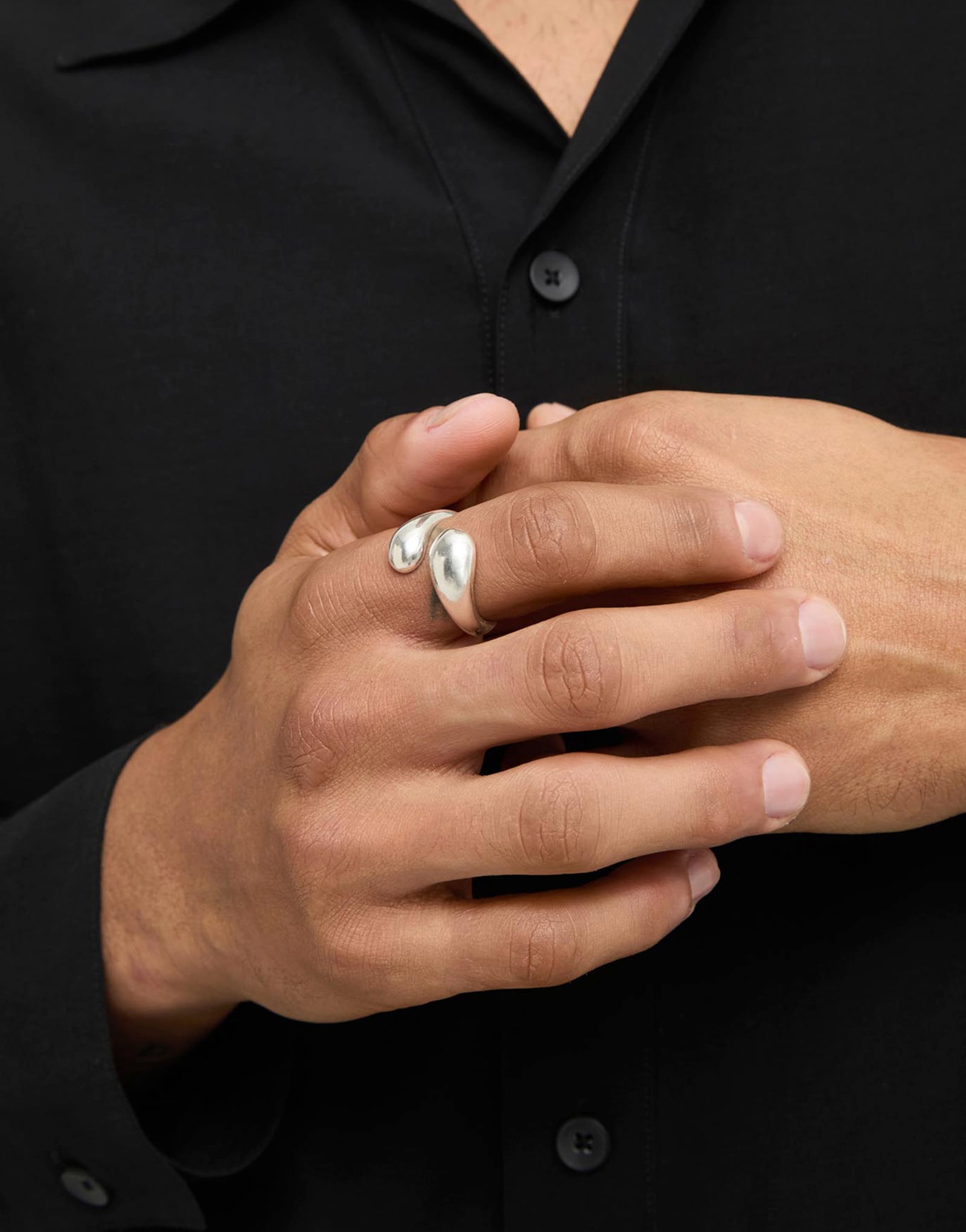 Double-drop ring