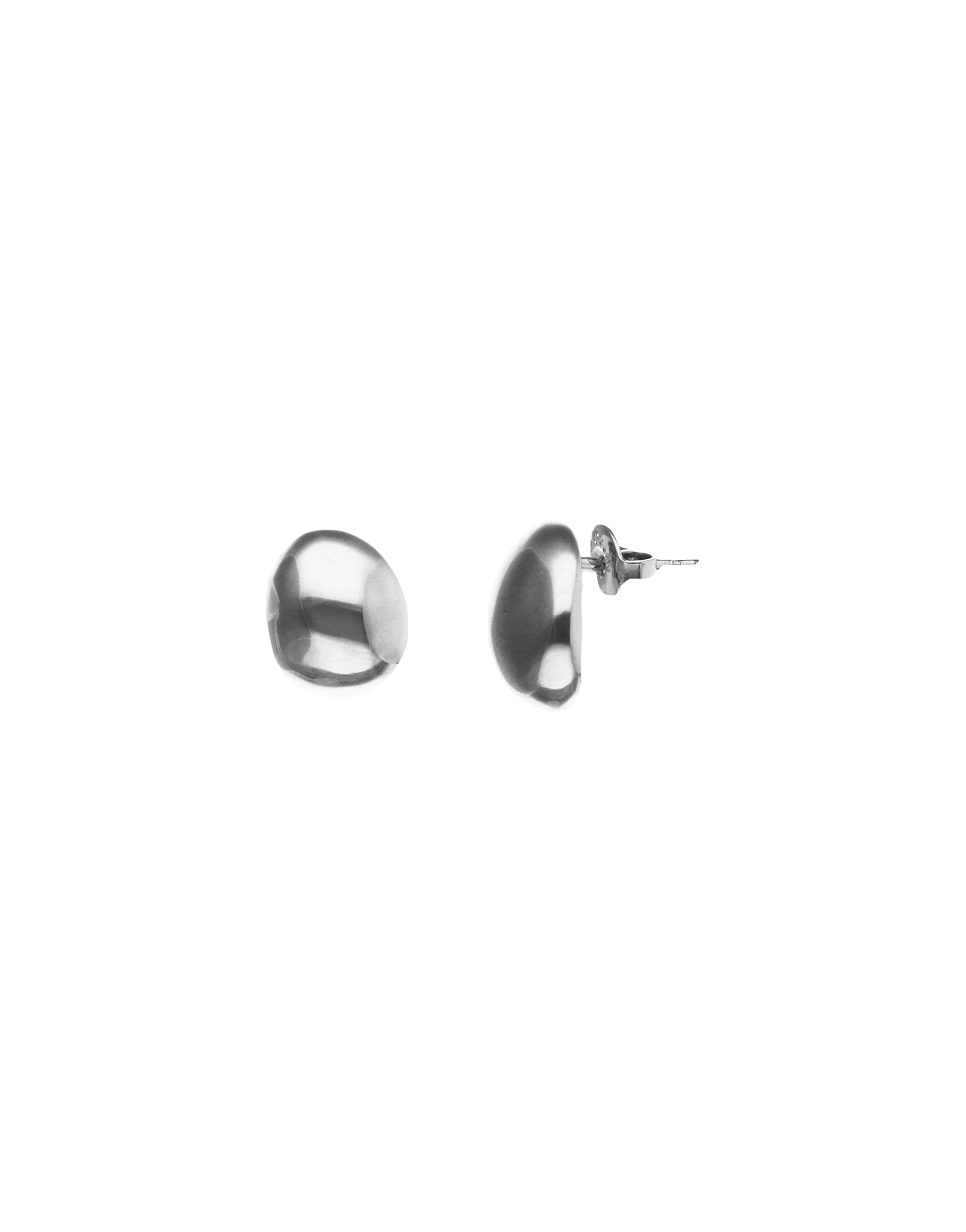 Chunky Bean Stud Earrings