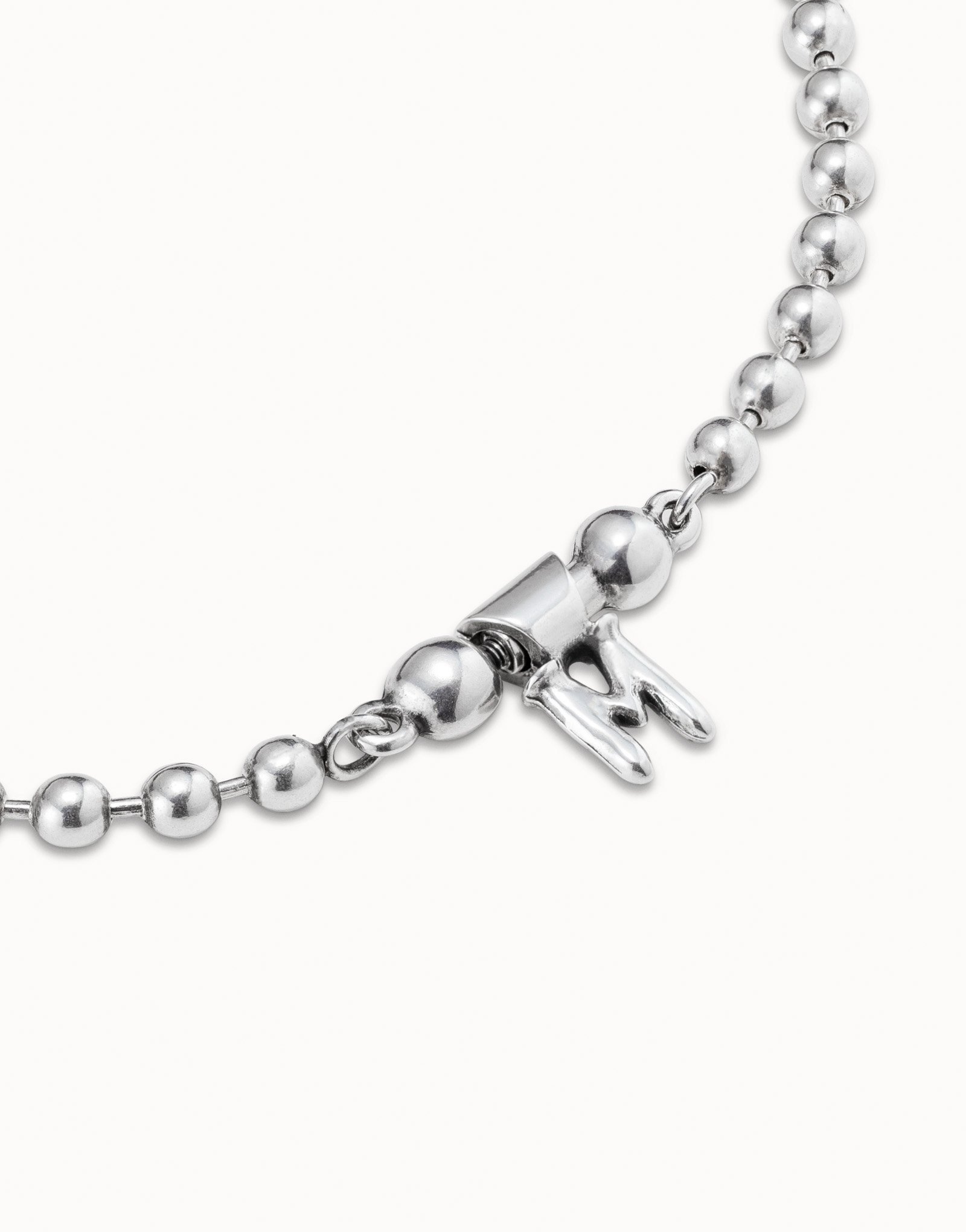 Court collier plaqué argent, Argent, large image number null