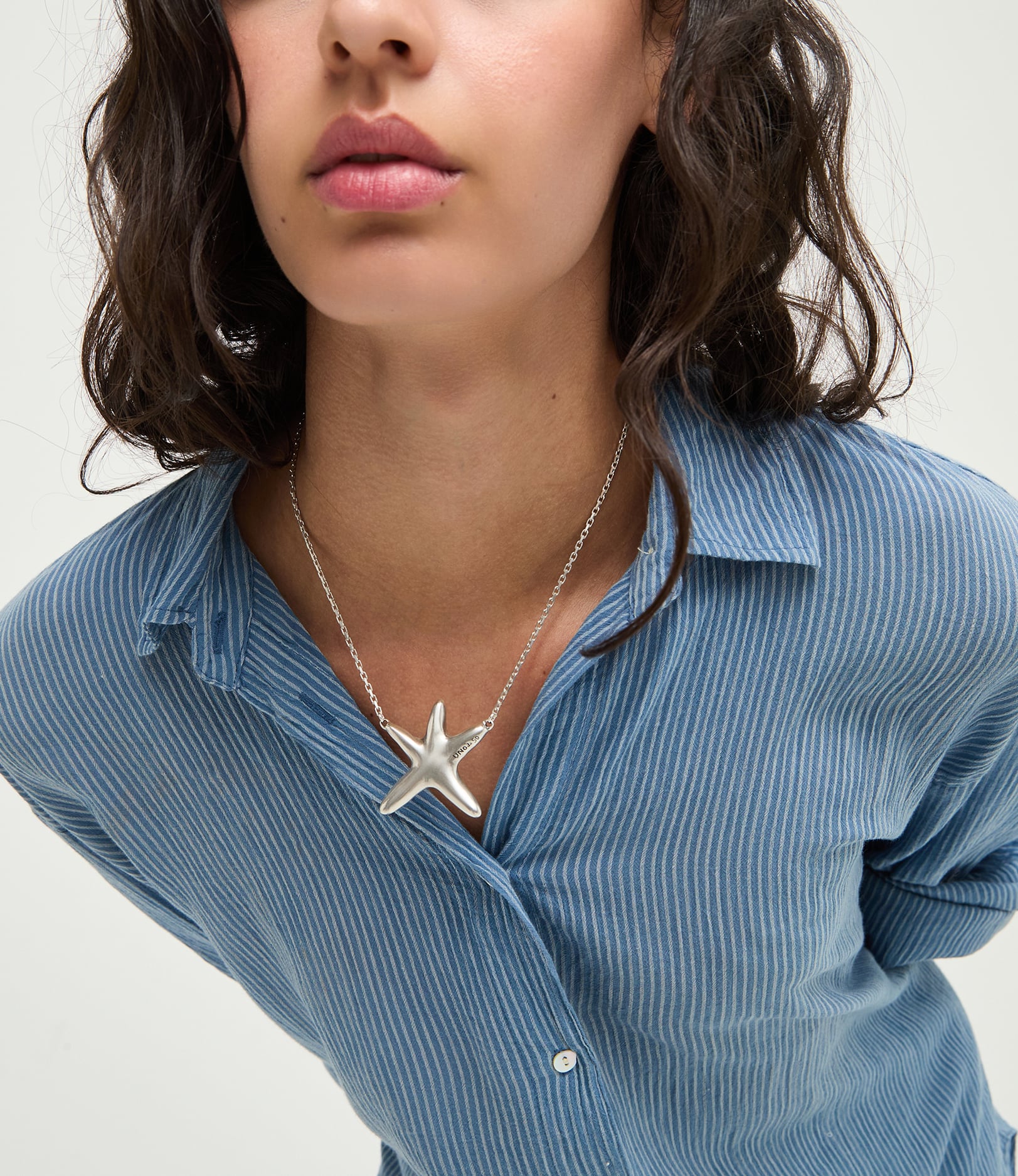 Medium necklace with starfish