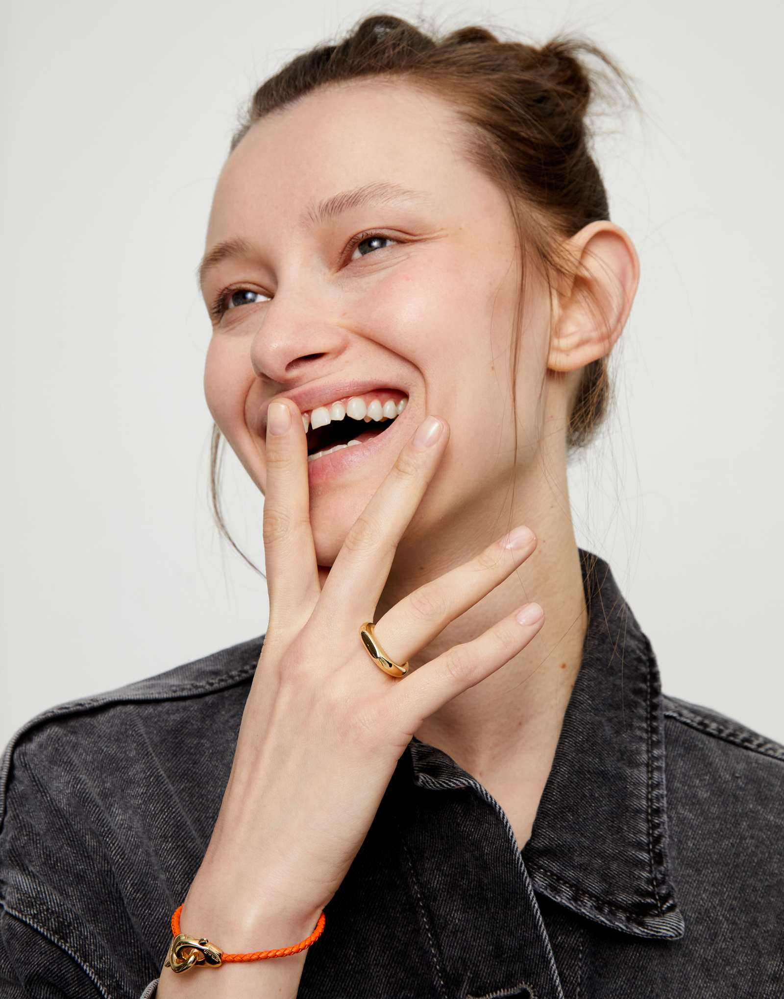 Geometric Ring, Golden, large thumbnail