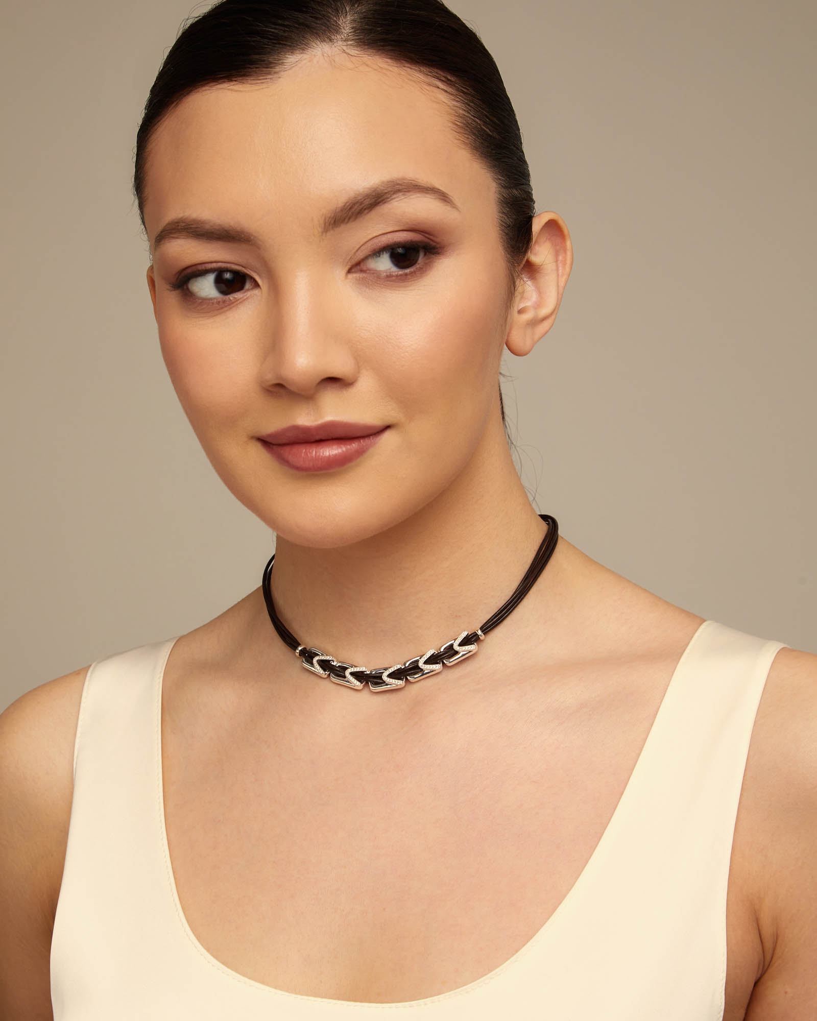 Collar Daring Topaz, Plateado, large image number null