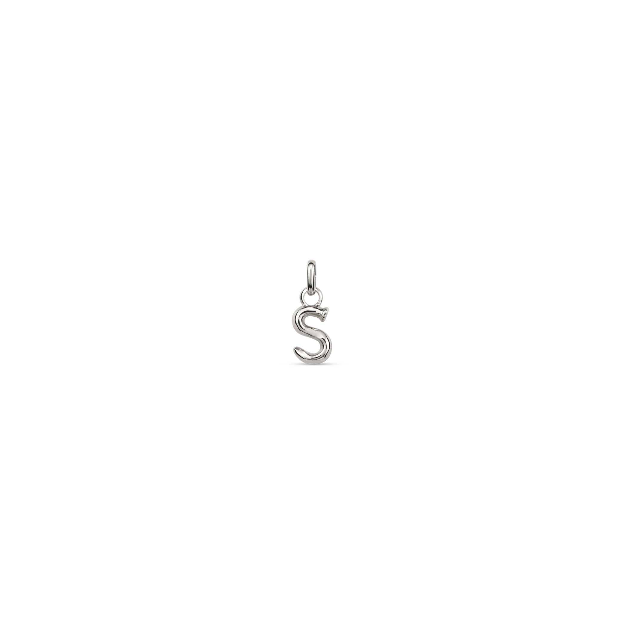 Alphabet Letter Y Charm Sterling Silver - Made in the USA