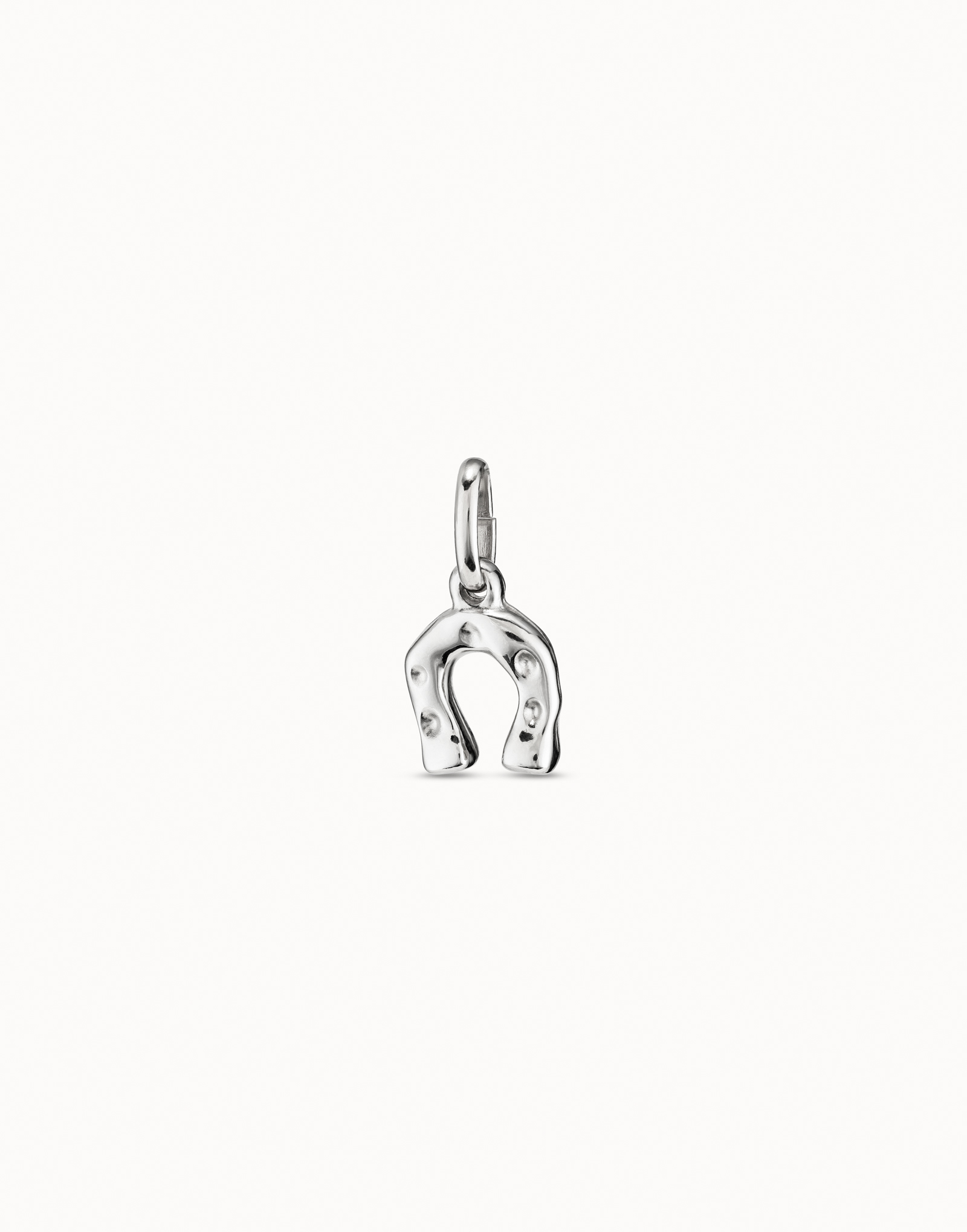 Charm ferro di cavallo placcato argento Sterling, Argent, large image number null