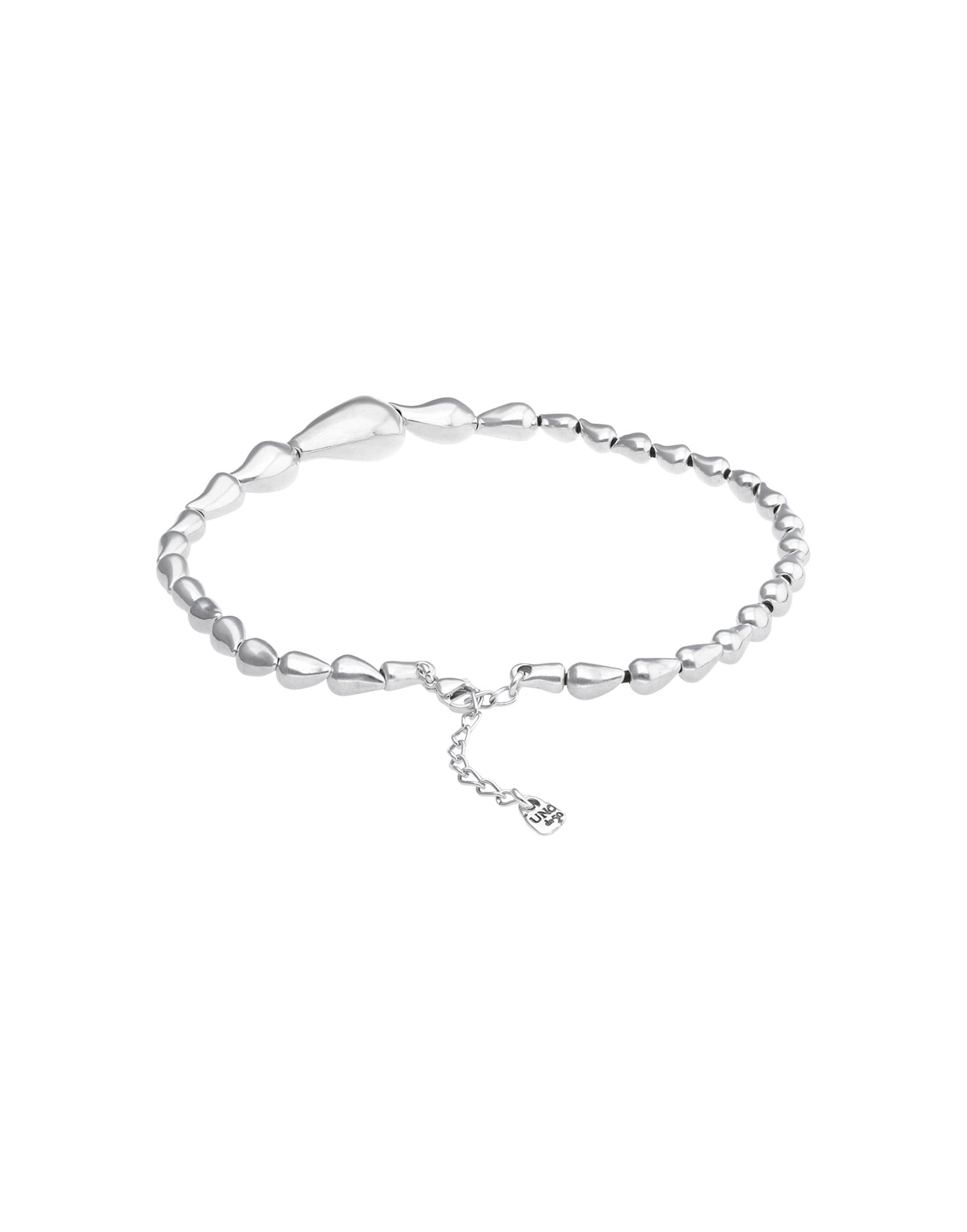 Necklace with linked drops