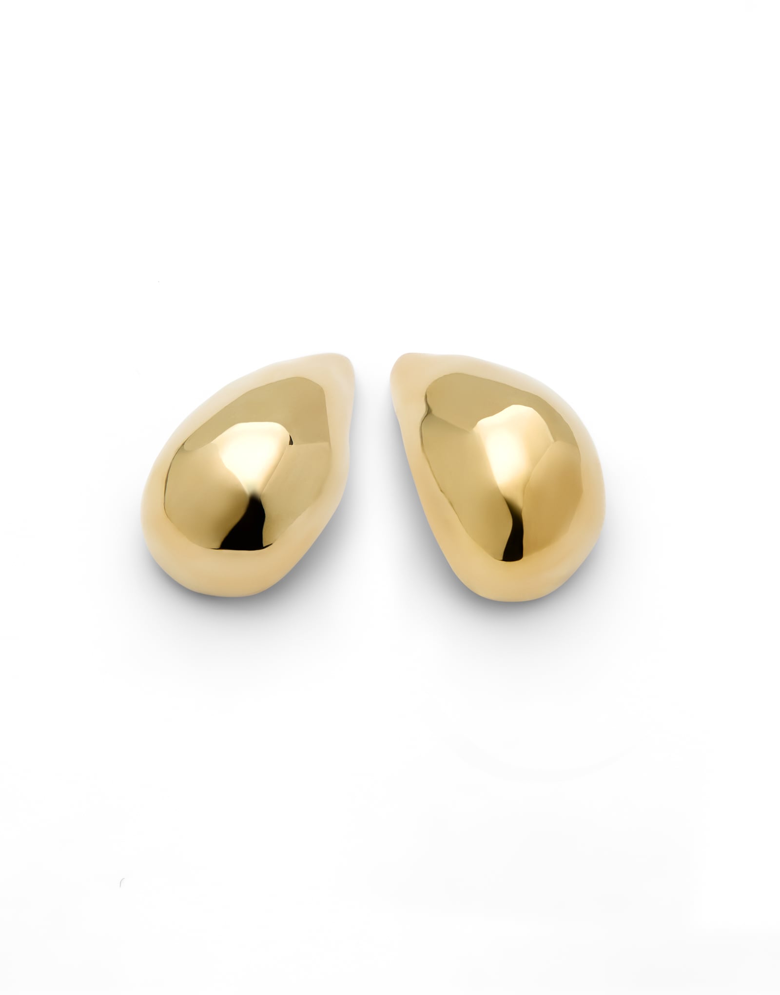 Teardrop Stud Earrings