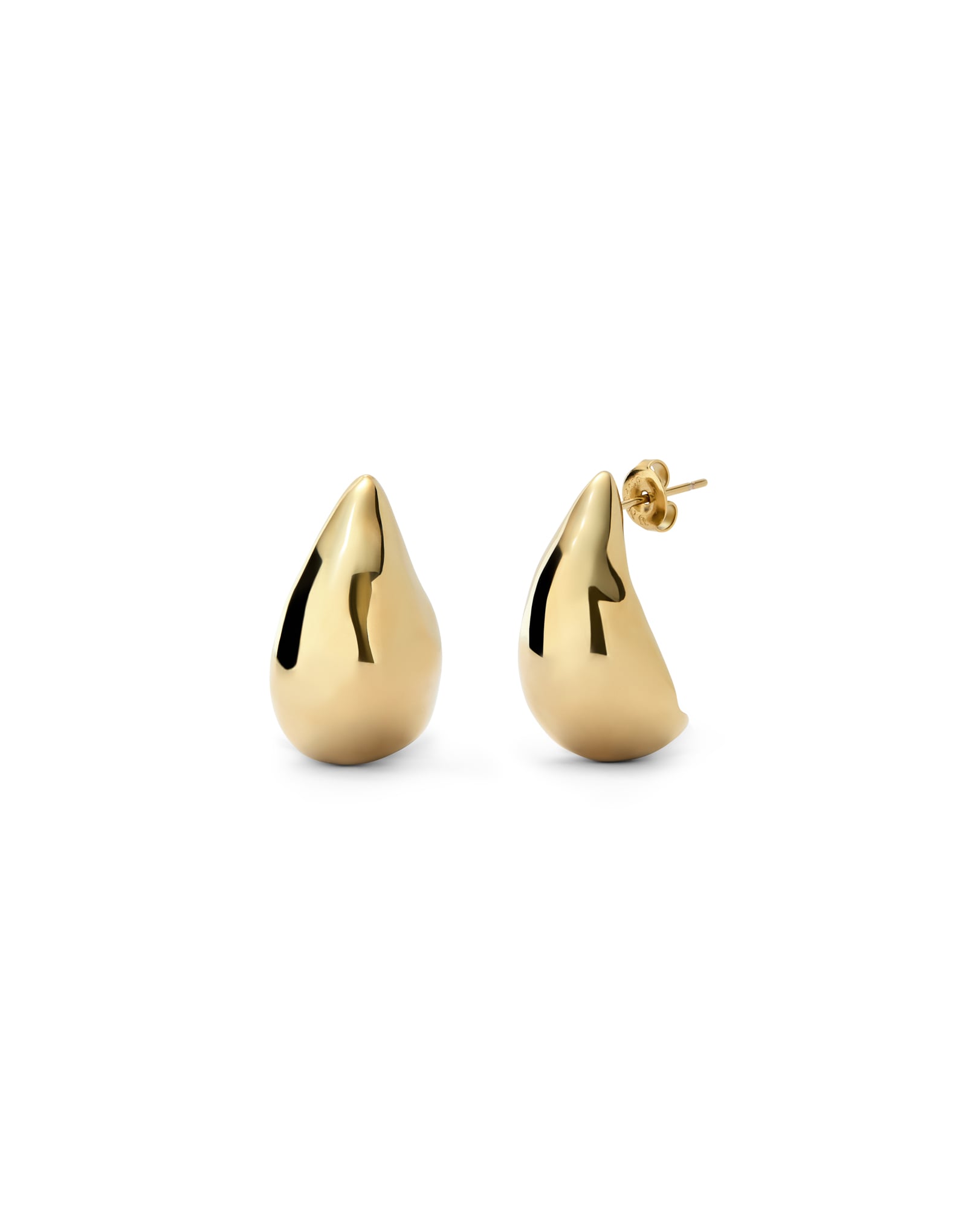 Teardrop Stud Earrings