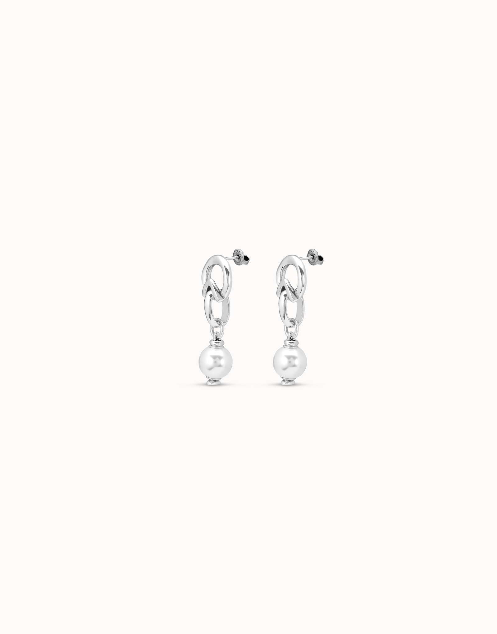 Boucles d'oreilles EndPearl, Argent, large image number null