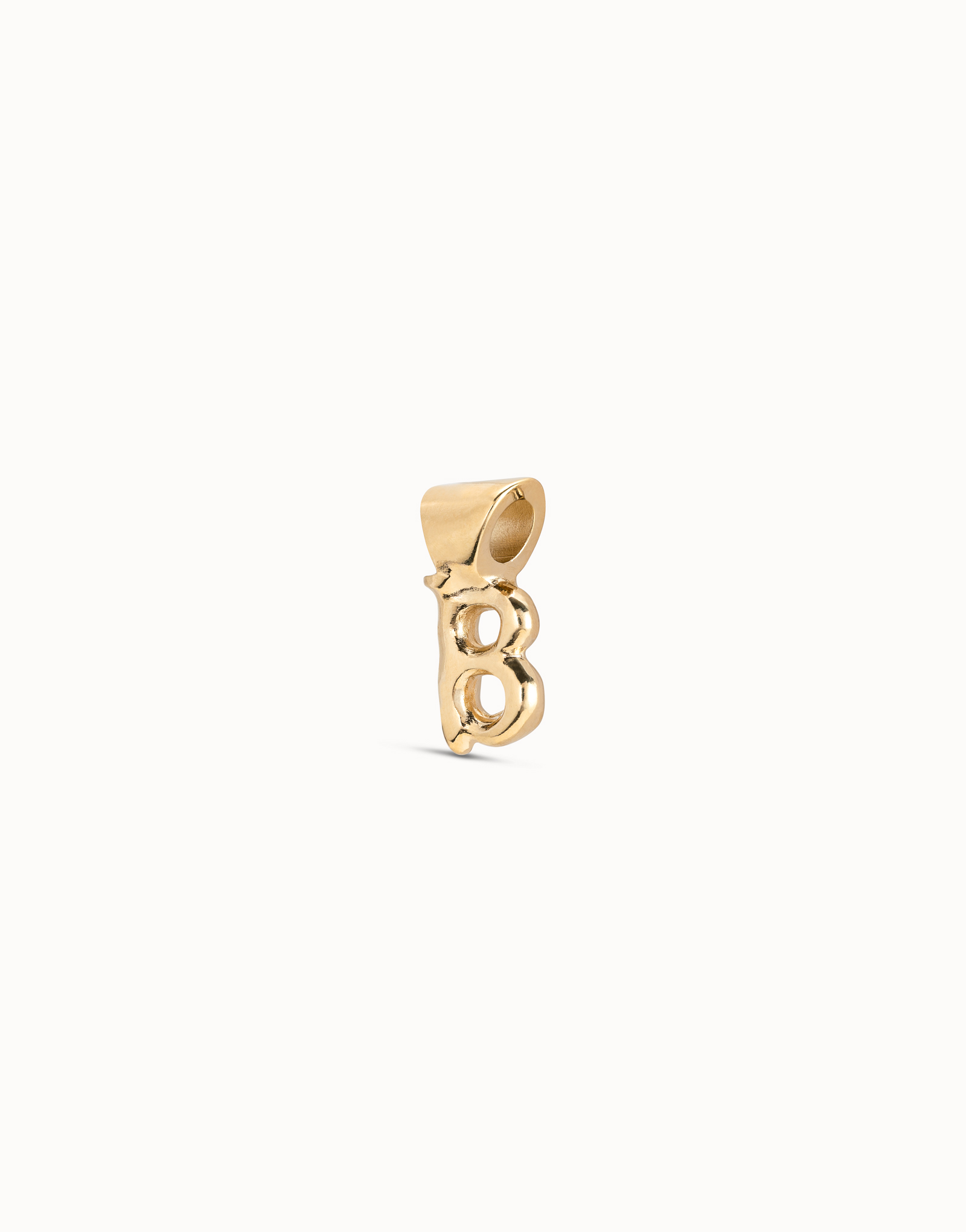 18K gold-plated Personalization collection charm, Golden, large image number null