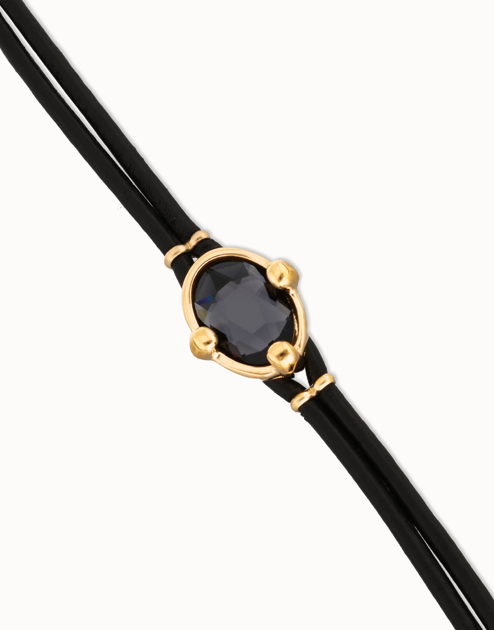 Montre Unisexe Bracelet Noir Cristal Plaqué Or – Neuf Sans étiquette – Style élégant Et Polyvalent