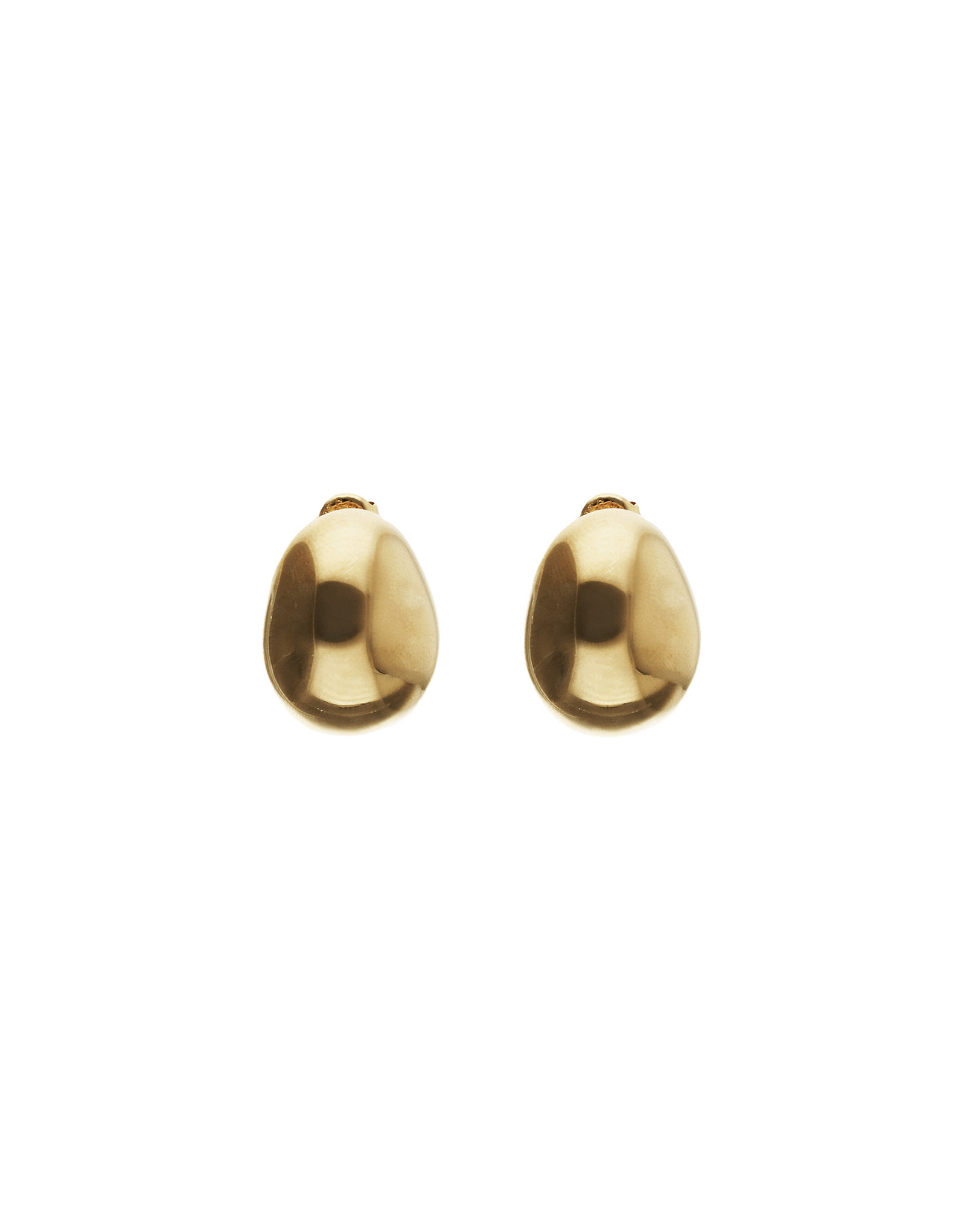 Oversized Teardrop Stud Earrings