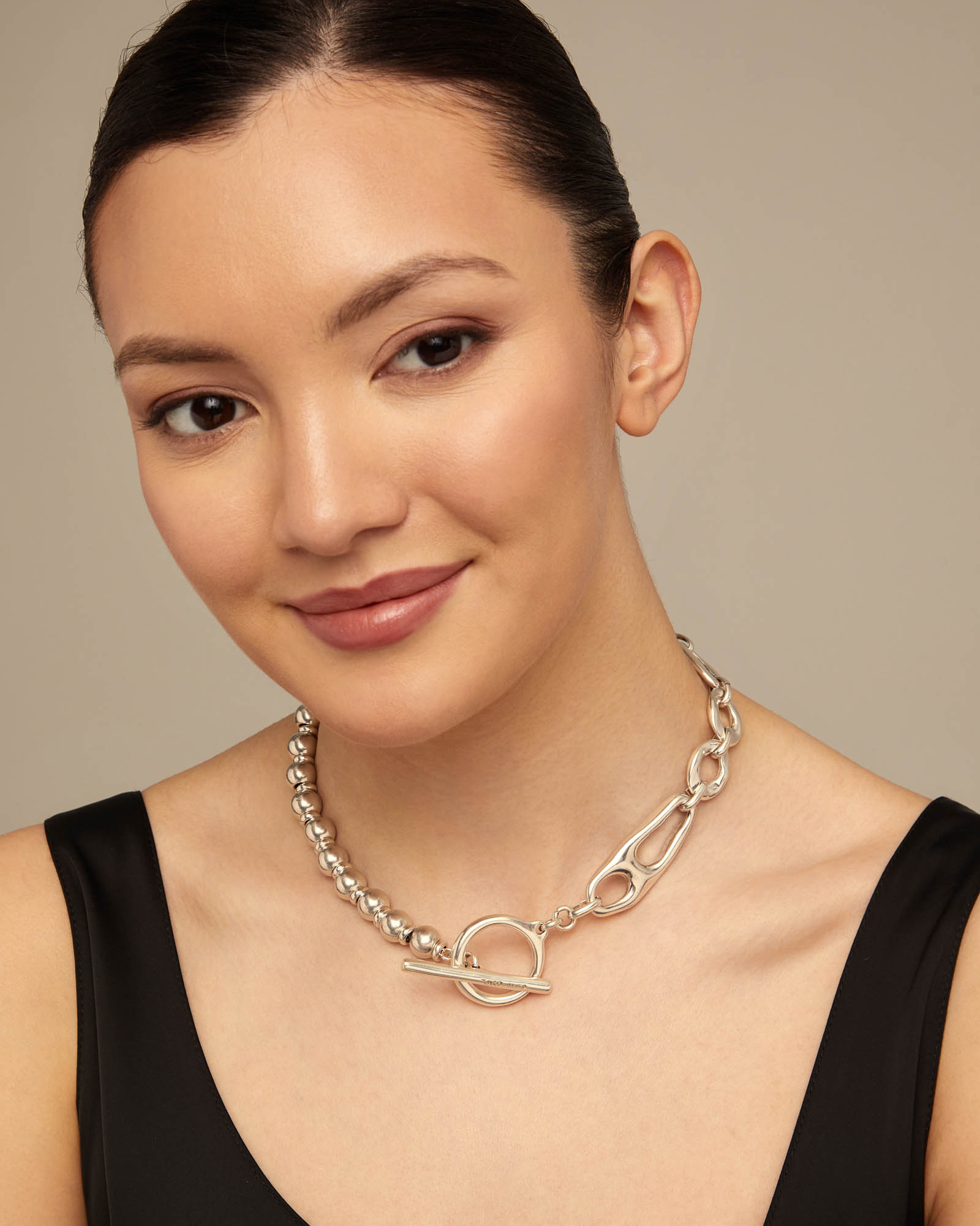 Collar Cheerful, Plateado, large image number null