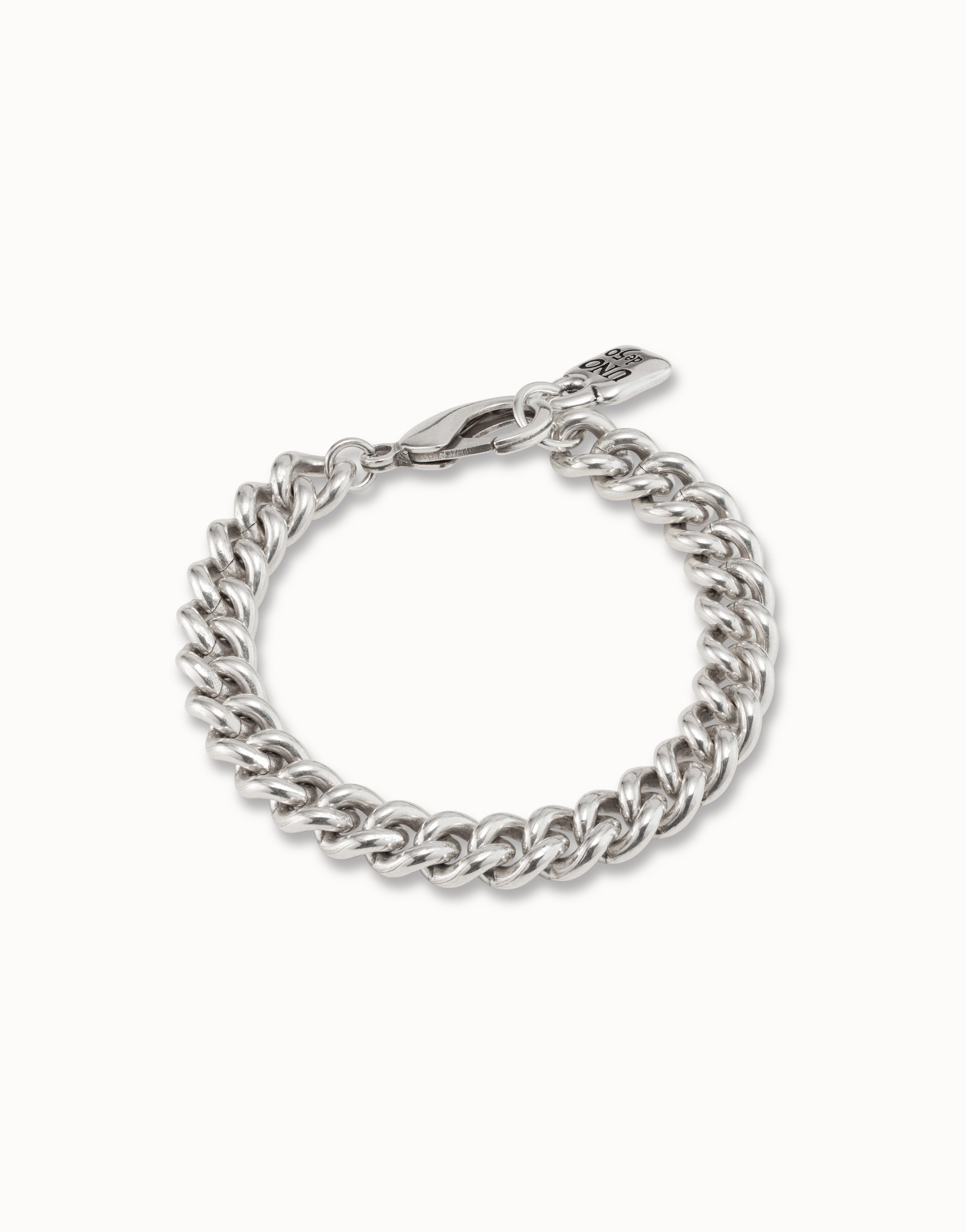 Sterling silver-plated chain bracelet, , large image number null