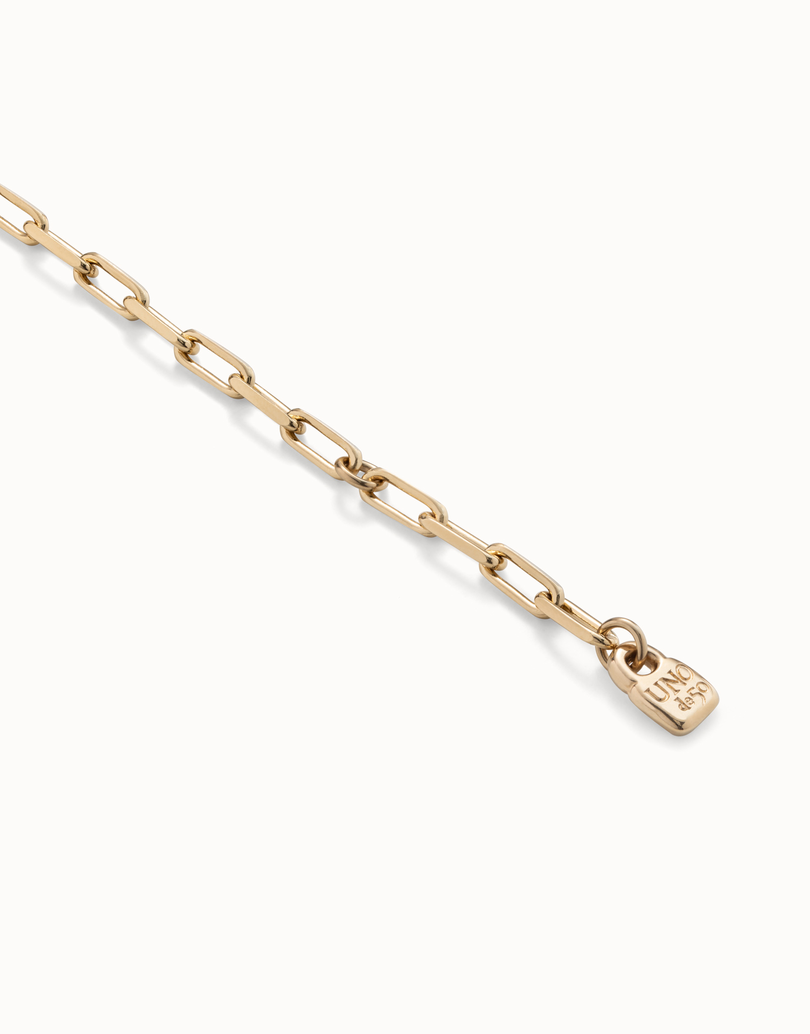 18K gold-plated long chain, Golden, large image number null