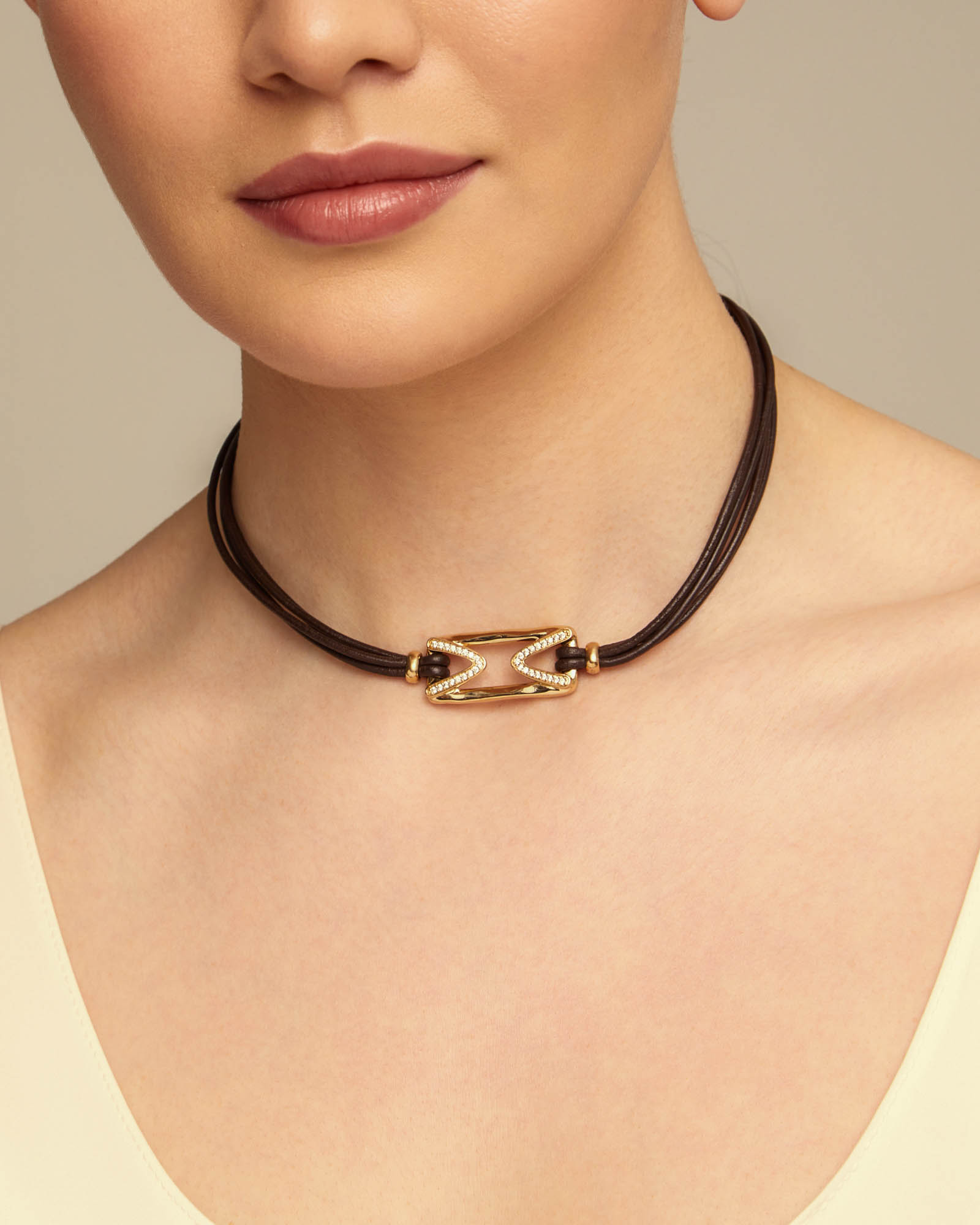 Collar The one Topaz, Dorado, large image number null